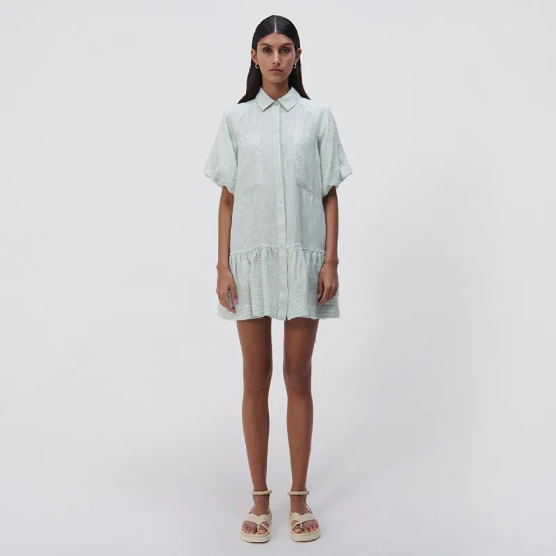 Crissy Striped Linen Dress sold by Simkhai