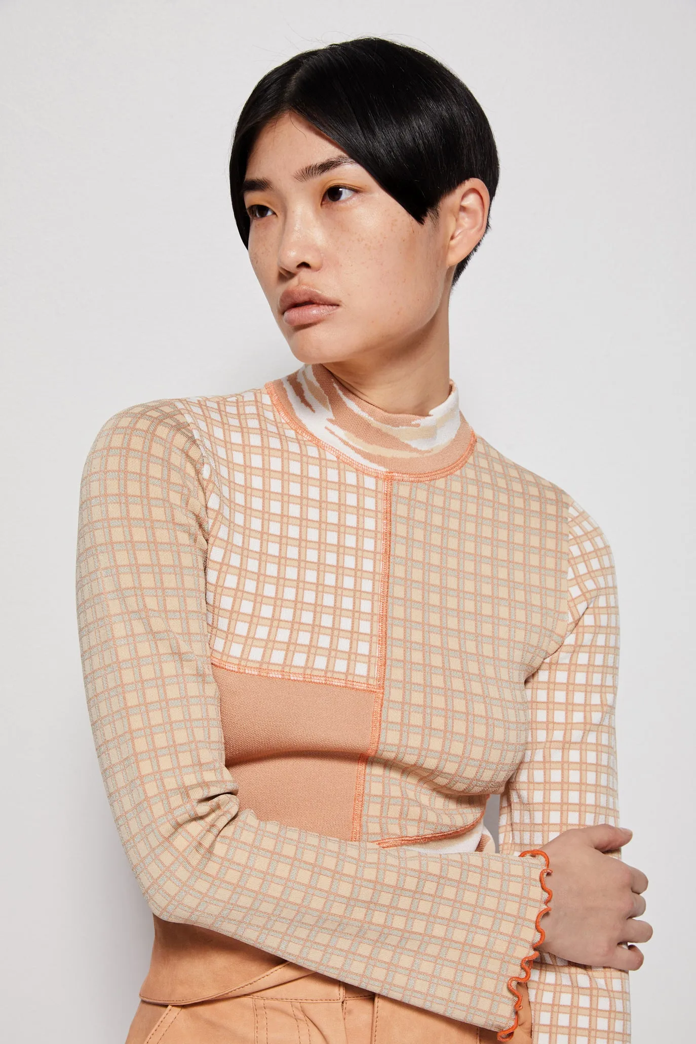 Xena Patchwork Pullover sold by Simkhai product image thumbnail 5