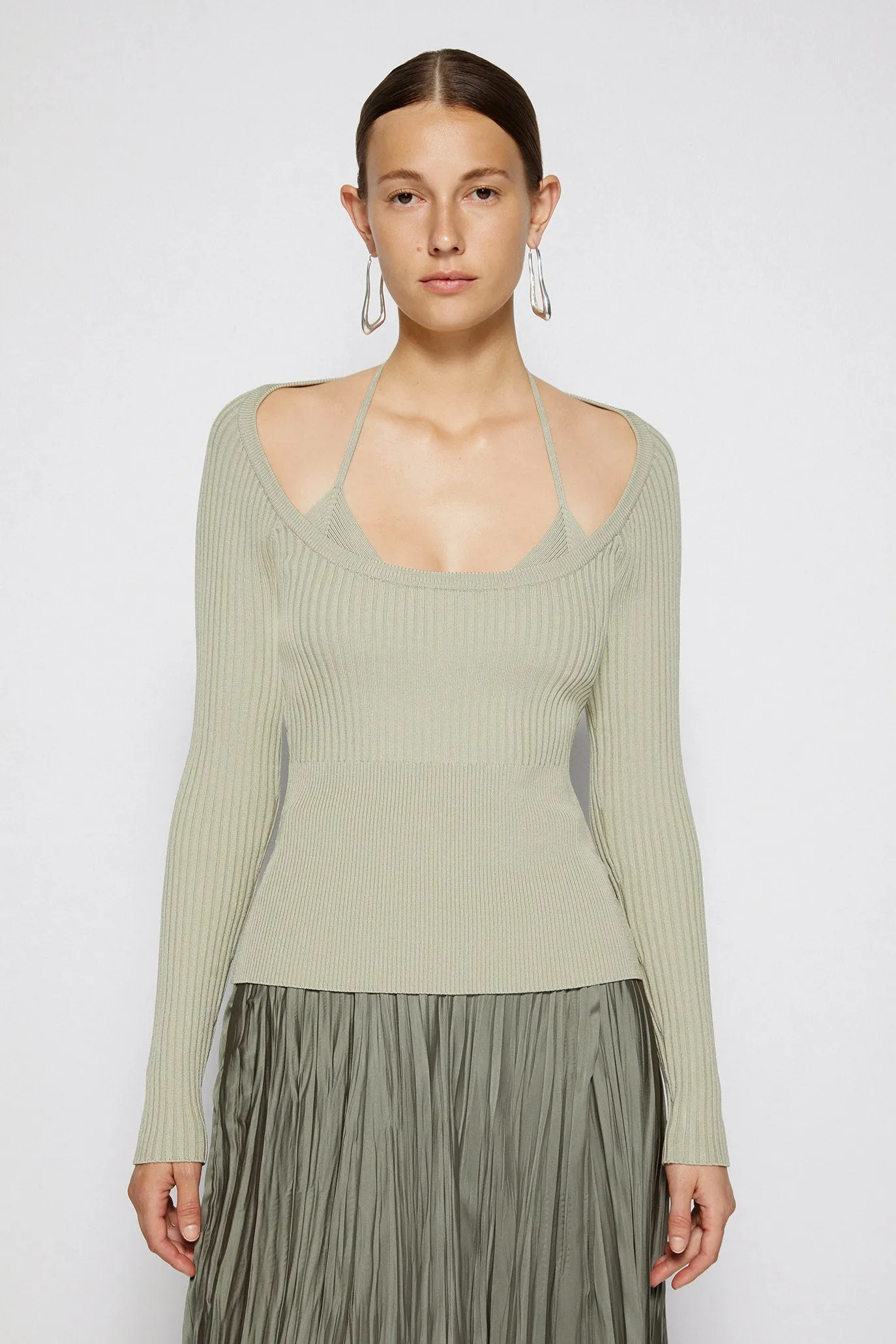 Jayline Bralette Pullover sold by Simkhai