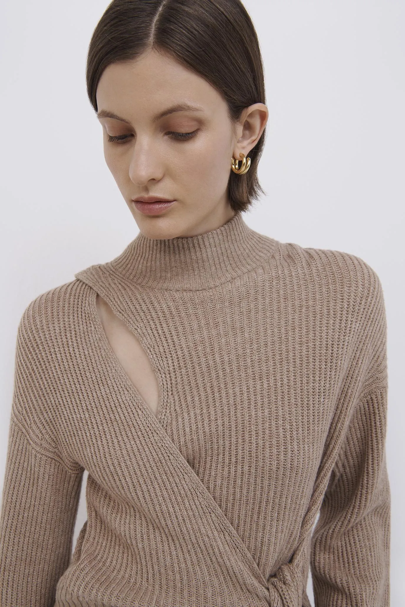 Amaris Wrap Sweater sold by Simkhai product image thumbnail 3