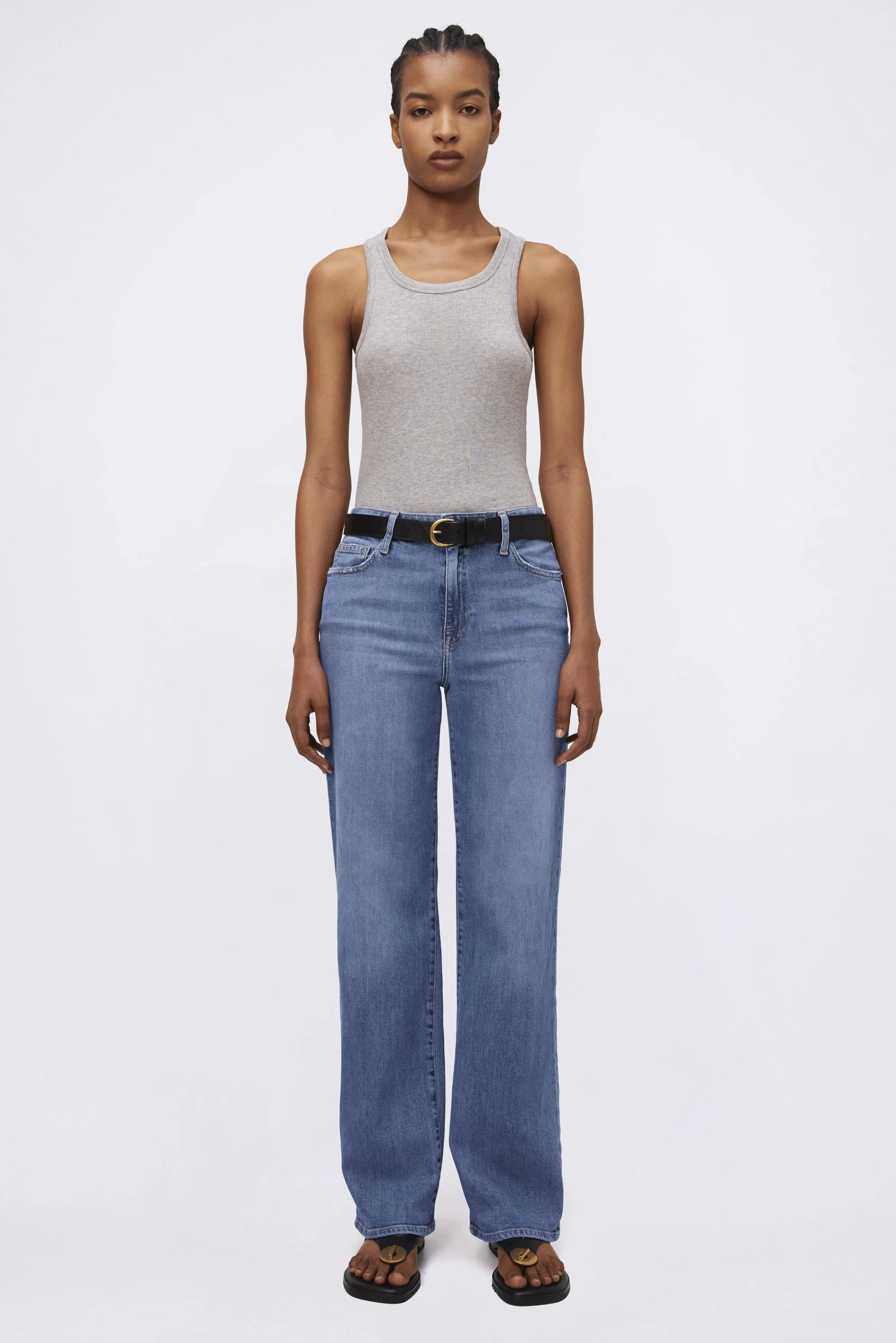 Scoop-Neck Tank sold by Simkhai