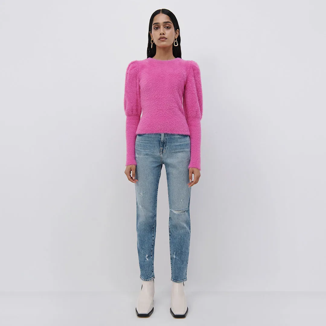 Levy Fuzzy Knit Pullover sold by Simkhai