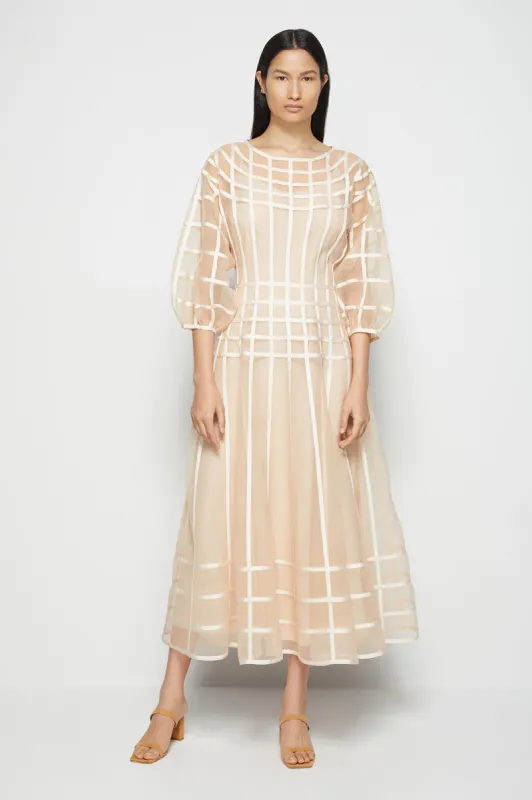 Aubree Organza Midi sold by Simkhai