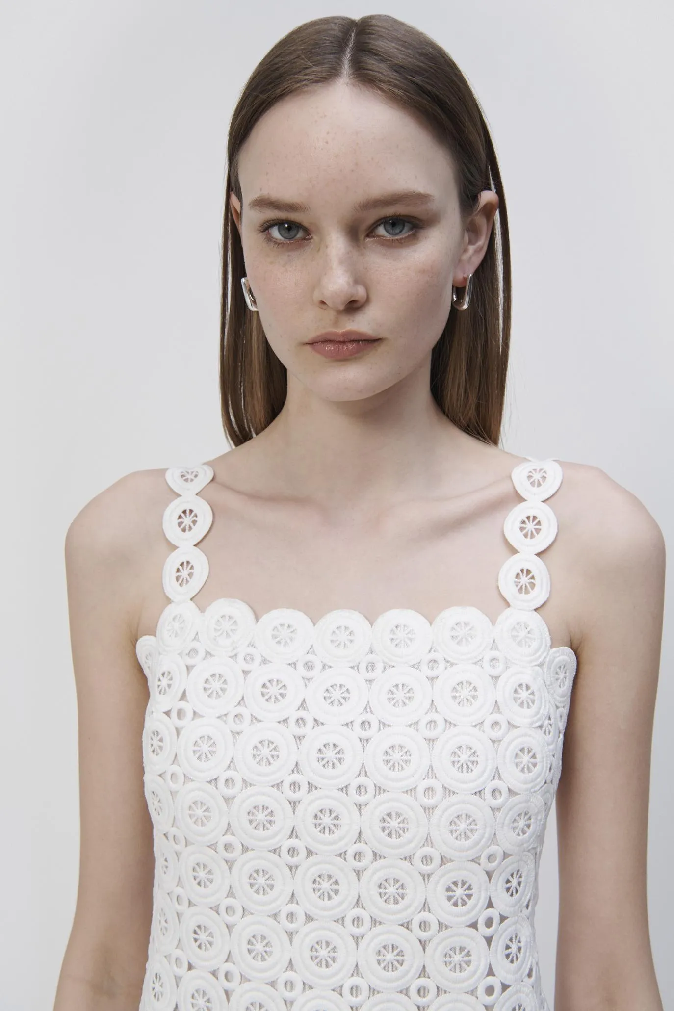 Jaycee Circle Lace Midi Dress sold by Simkhai product image thumbnail 3