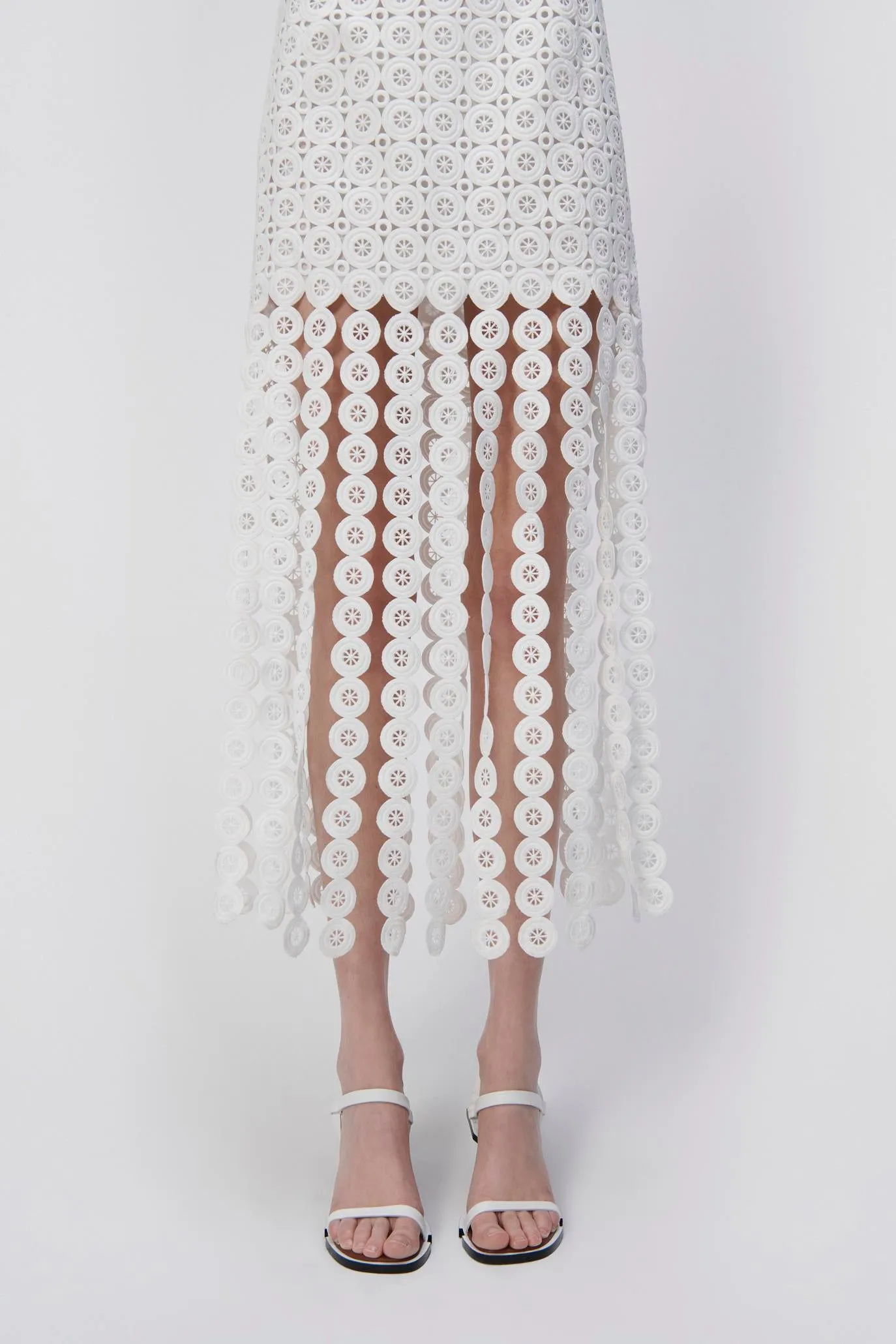 Jaycee Circle Lace Midi Dress sold by Simkhai product image thumbnail 5