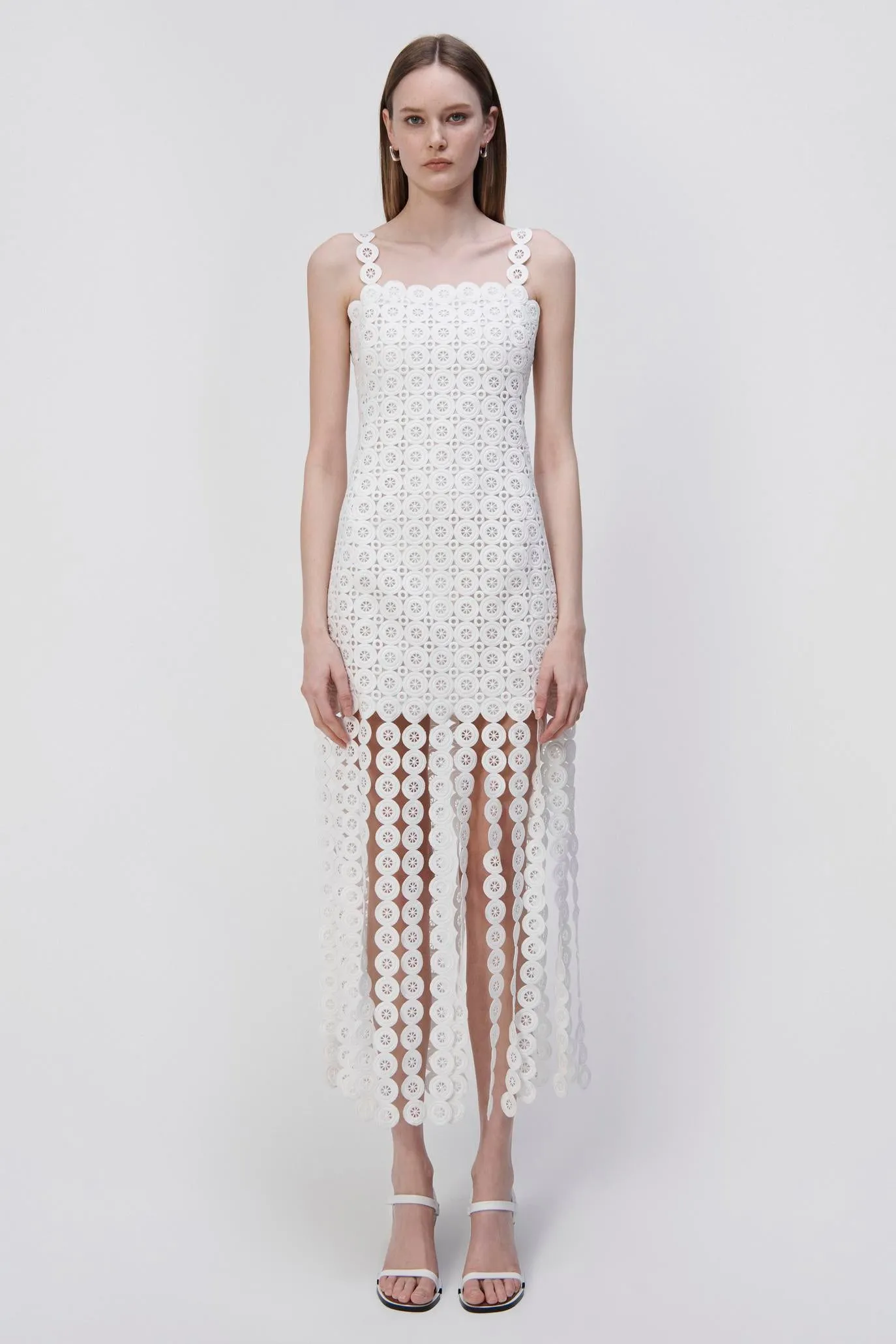 Jaycee Circle Lace Midi Dress sold by Simkhai product image thumbnail 4