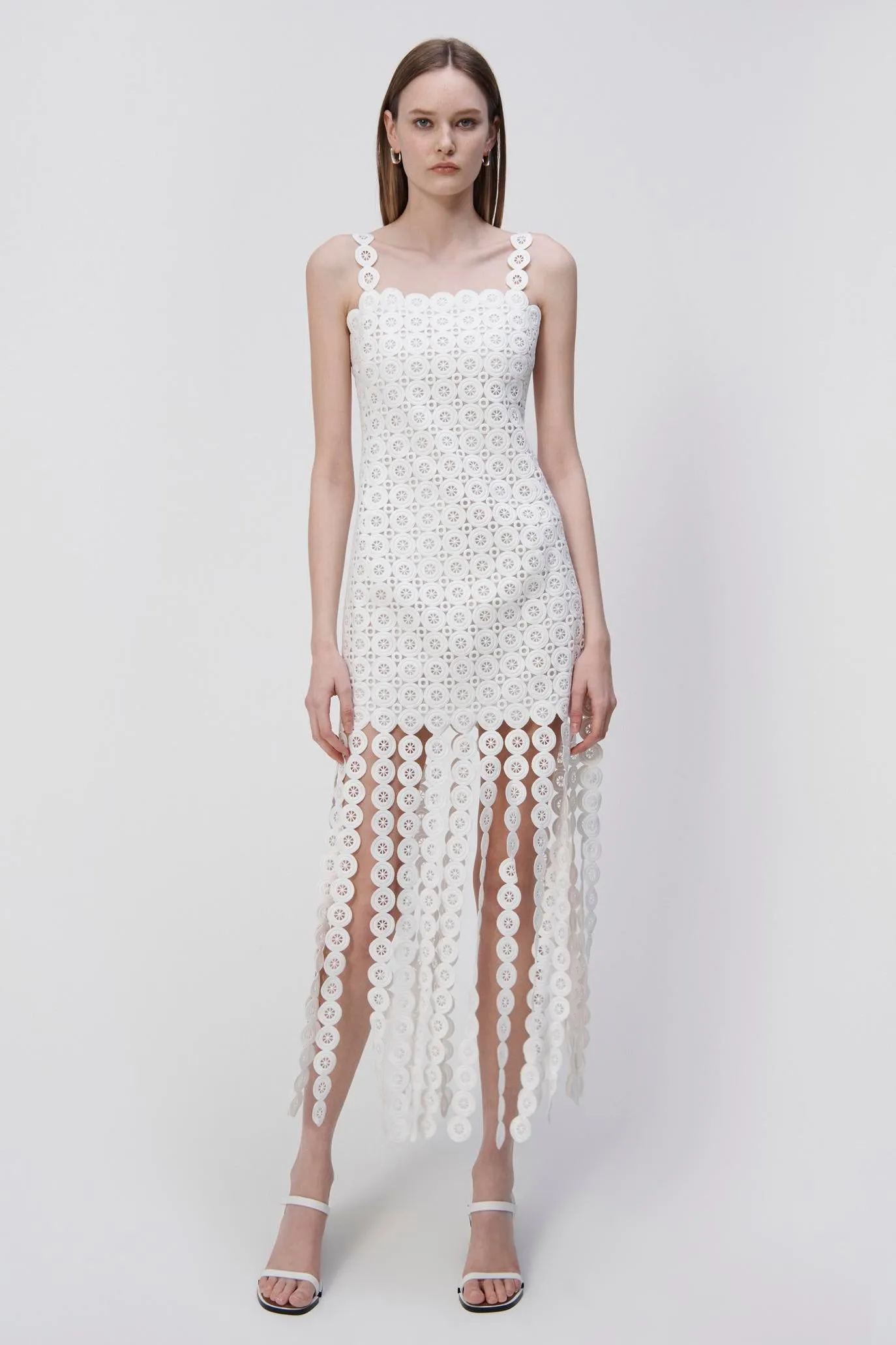 Jaycee Circle Lace Midi Dress sold by Simkhai product image thumbnail 2