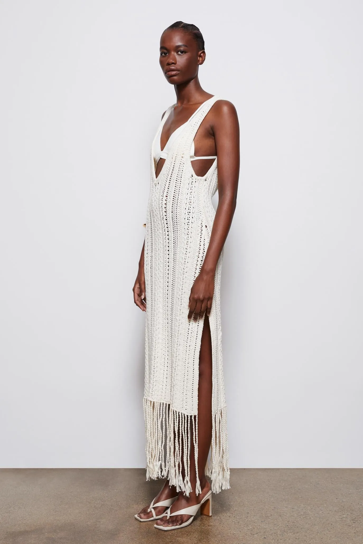 Kamilah Fringe Dress sold by Simkhai product image thumbnail 5