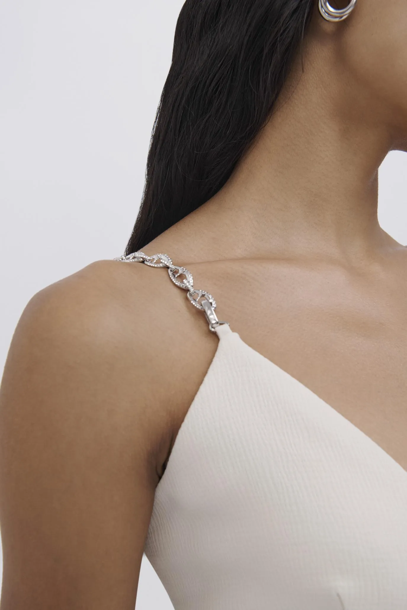 Ellis Diamante Cutout Mini Dress sold by Simkhai product image thumbnail 5