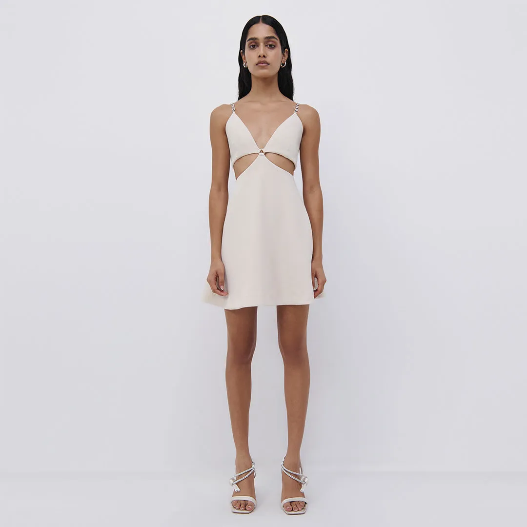 Ellis Diamante Cutout Mini Dress sold by Simkhai