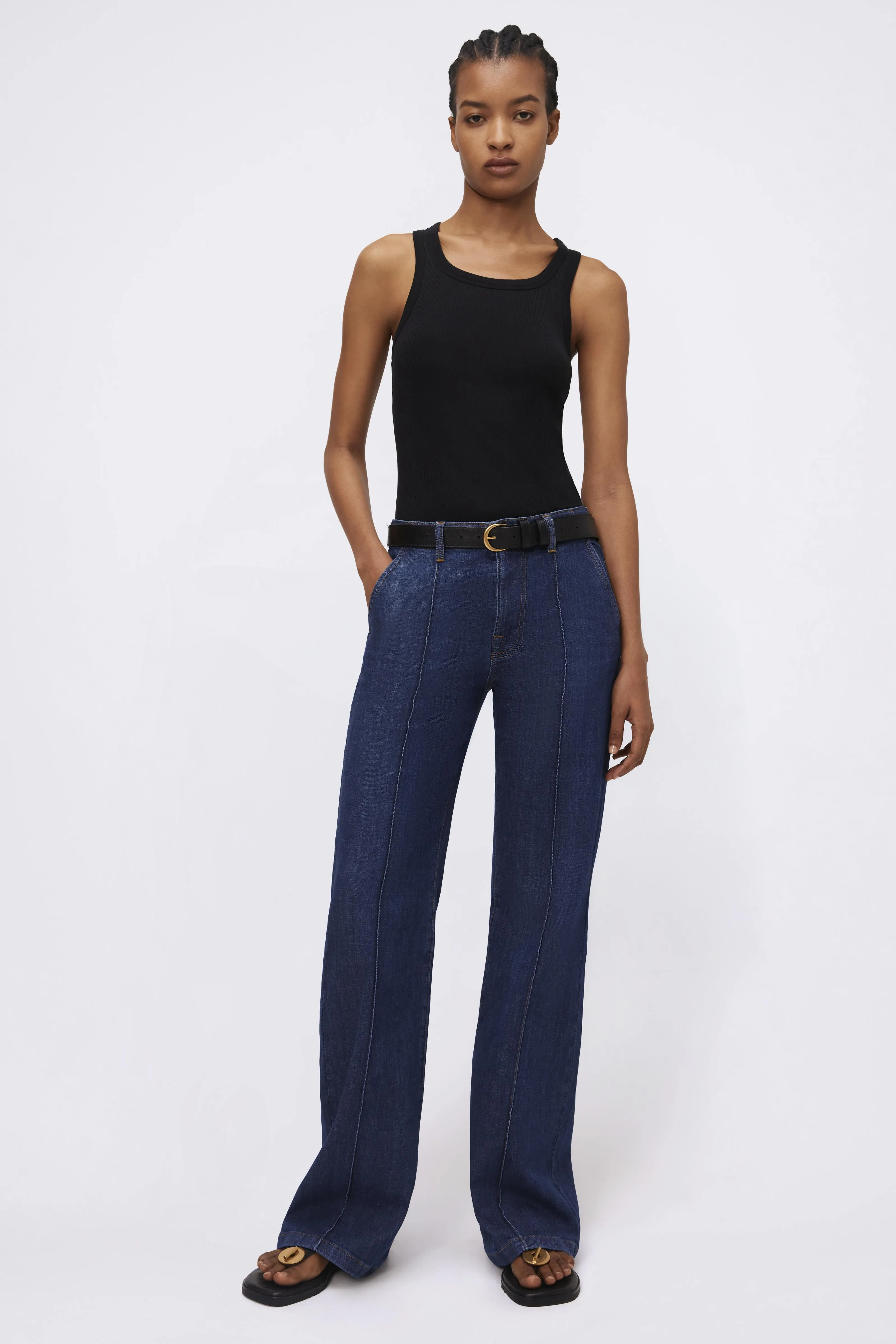 Scoop-Neck Tank sold by Simkhai product image thumbnail 4