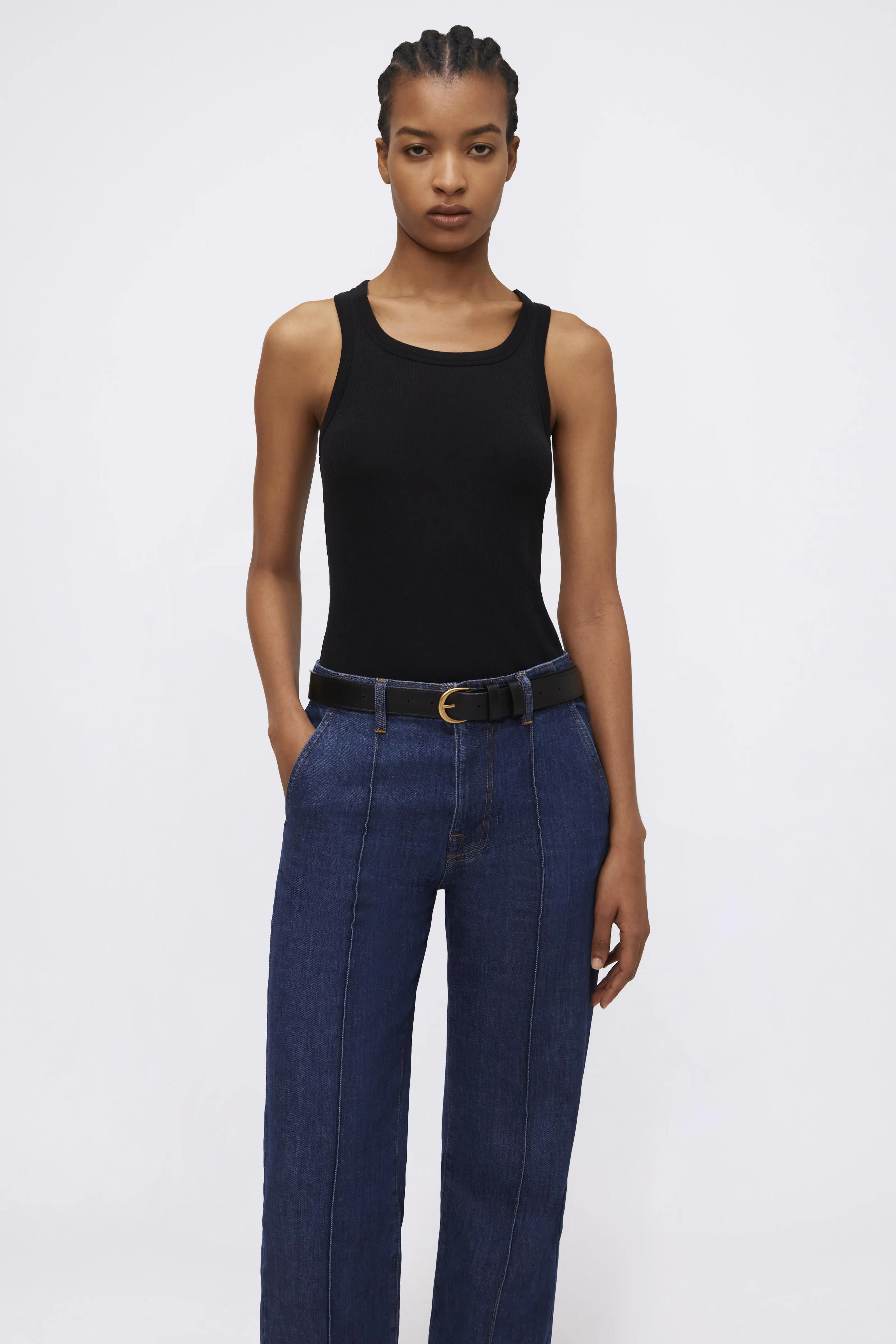 Scoop-Neck Tank sold by Simkhai product image thumbnail 5