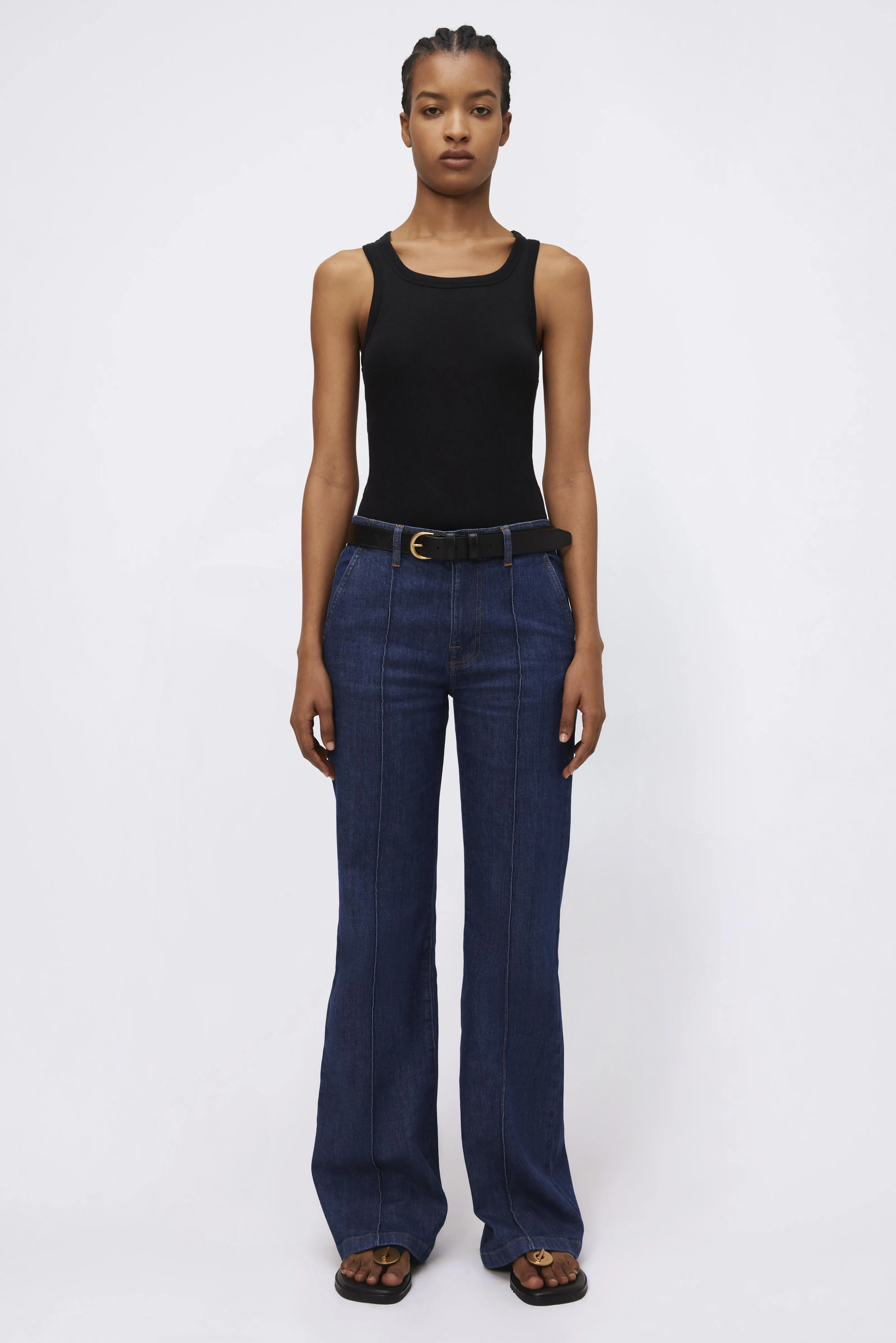 Scoop-Neck Tank sold by Simkhai