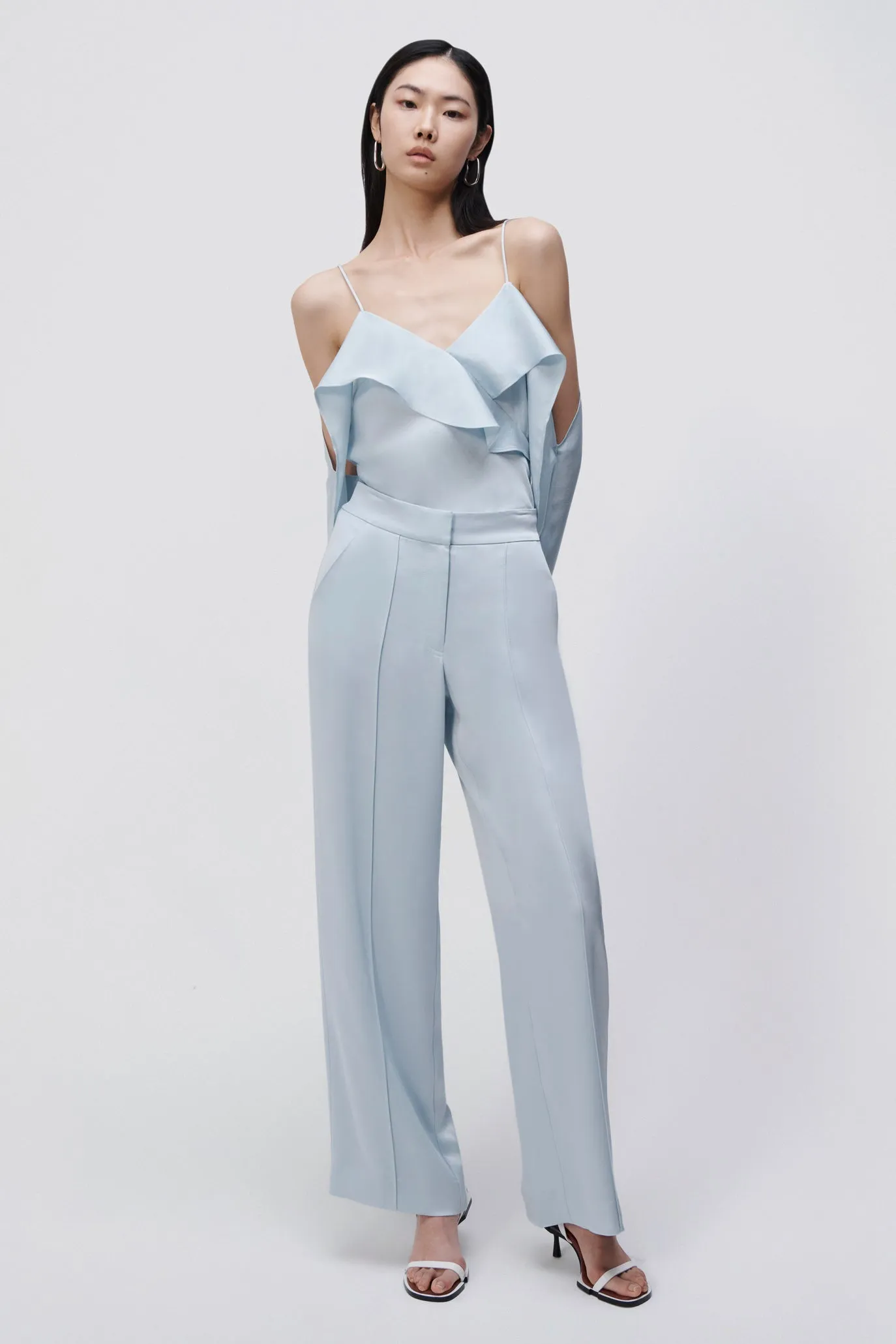 Diane Satin Off Shoulder Top sold by Simkhai product image thumbnail 3