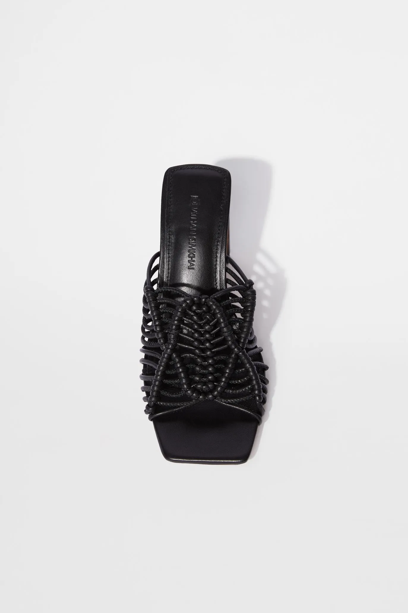 Audra Macrame Heeled Sandal sold by Simkhai product image thumbnail 4