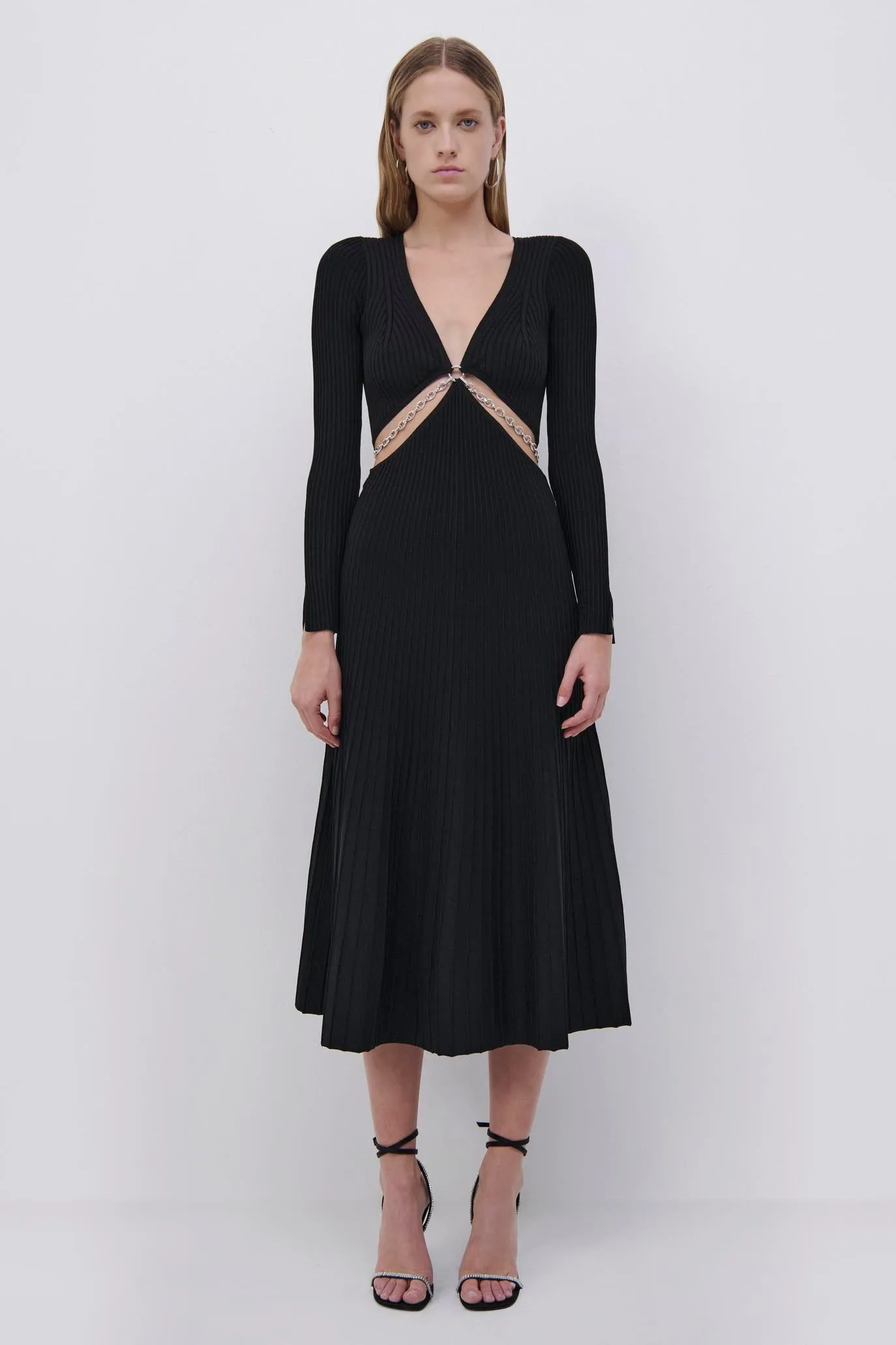 Kathryn Compact Rib Midi Dress sold by Simkhai