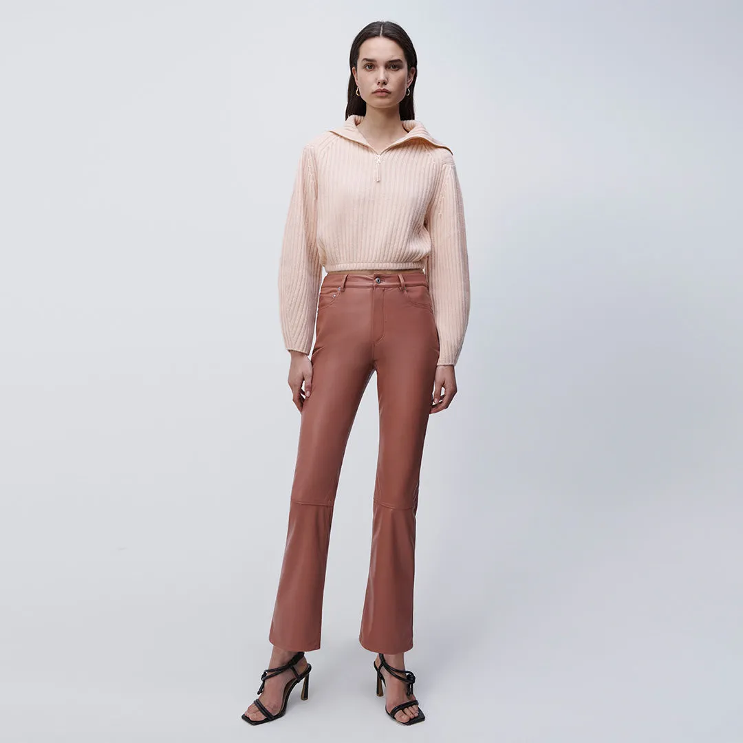 Lyle Eco-Stretch Vegan Leather Pant sold by Simkhai