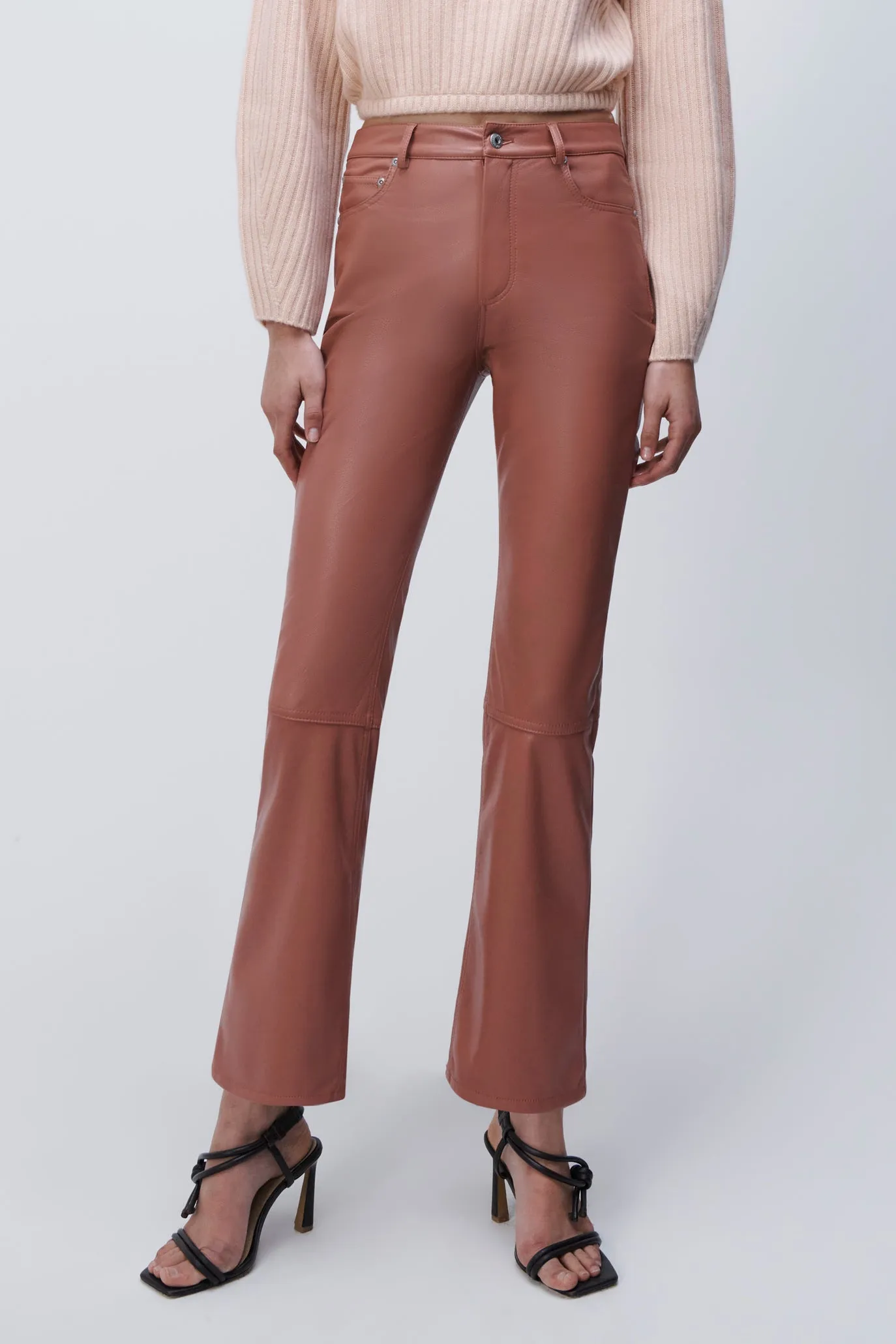 Lyle Eco-Stretch Vegan Leather Pant sold by Simkhai product image thumbnail 3
