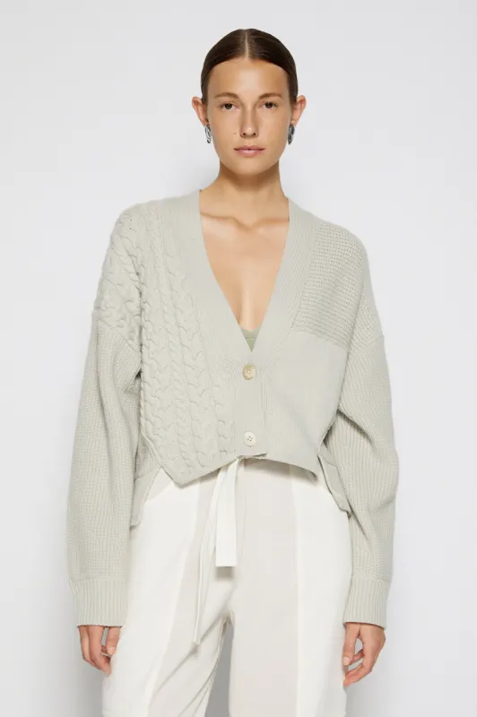 Penny Patchwork Cardigan made by Simkhai