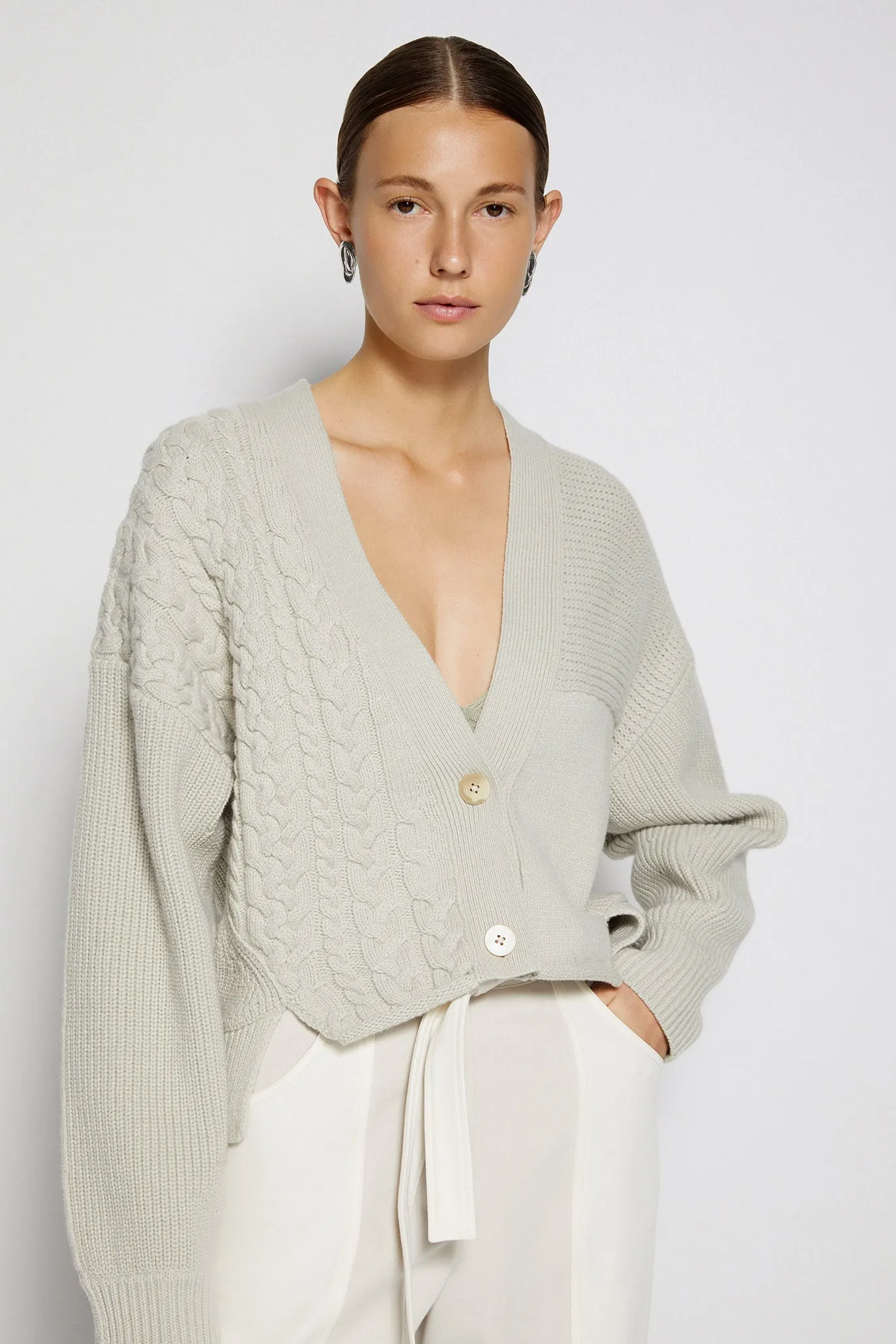 Penny Patchwork Cardigan sold by Simkhai product image thumbnail 5