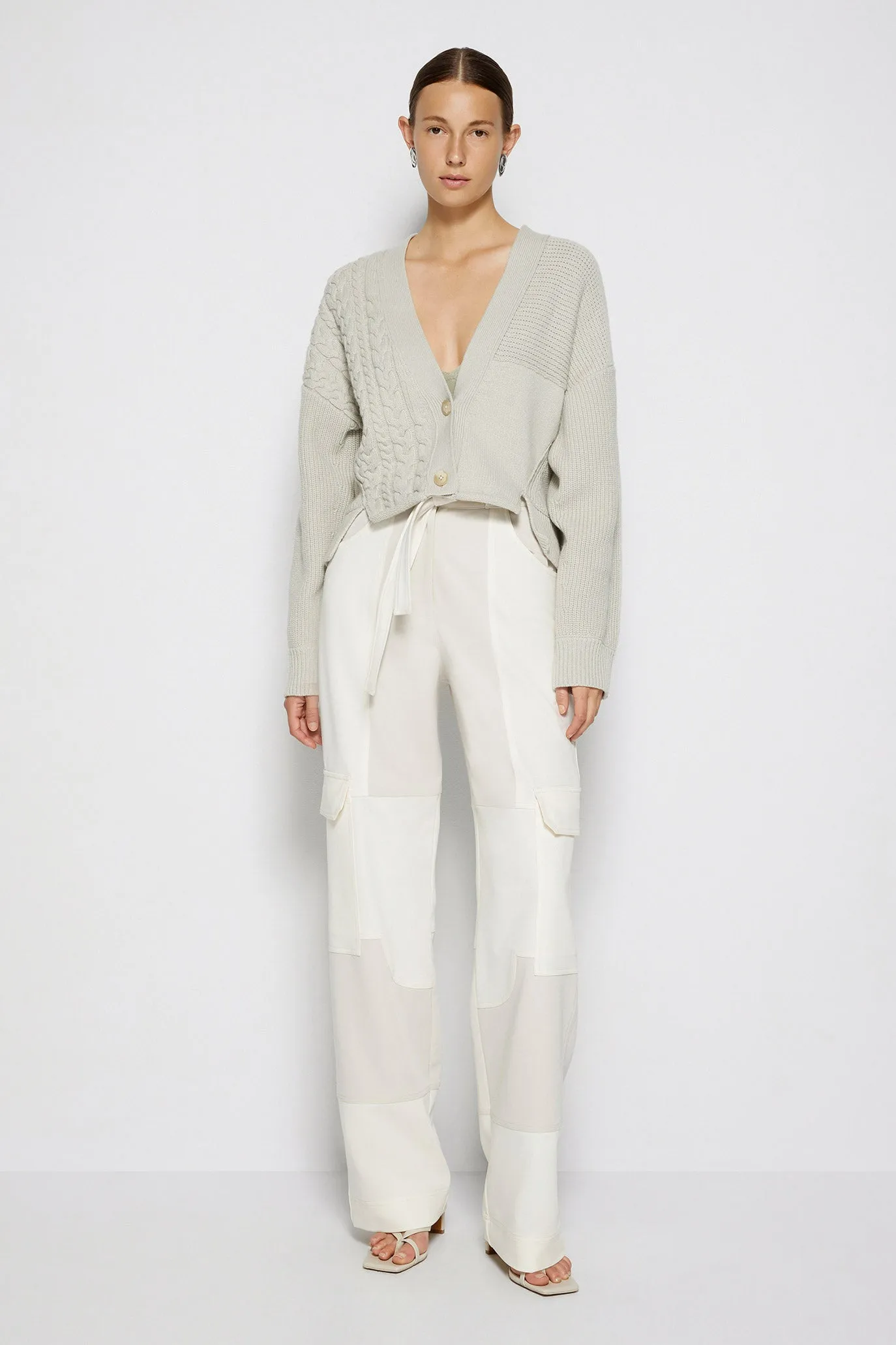 Penny Patchwork Cardigan sold by Simkhai product image thumbnail 2