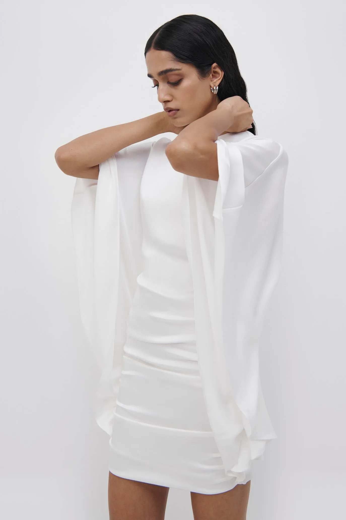 Kadence Bell Sleeve Mini Dress sold by Simkhai product image thumbnail 3