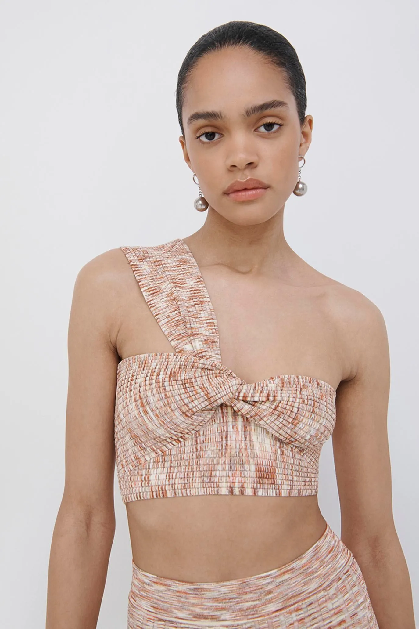 Elyssa Space Dye Crop Top sold by Simkhai product image thumbnail 4