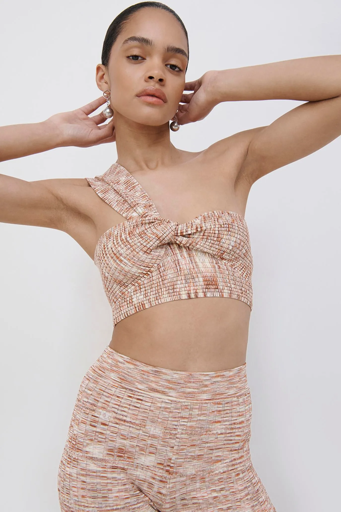 Elyssa Space Dye Crop Top sold by Simkhai product image thumbnail 2