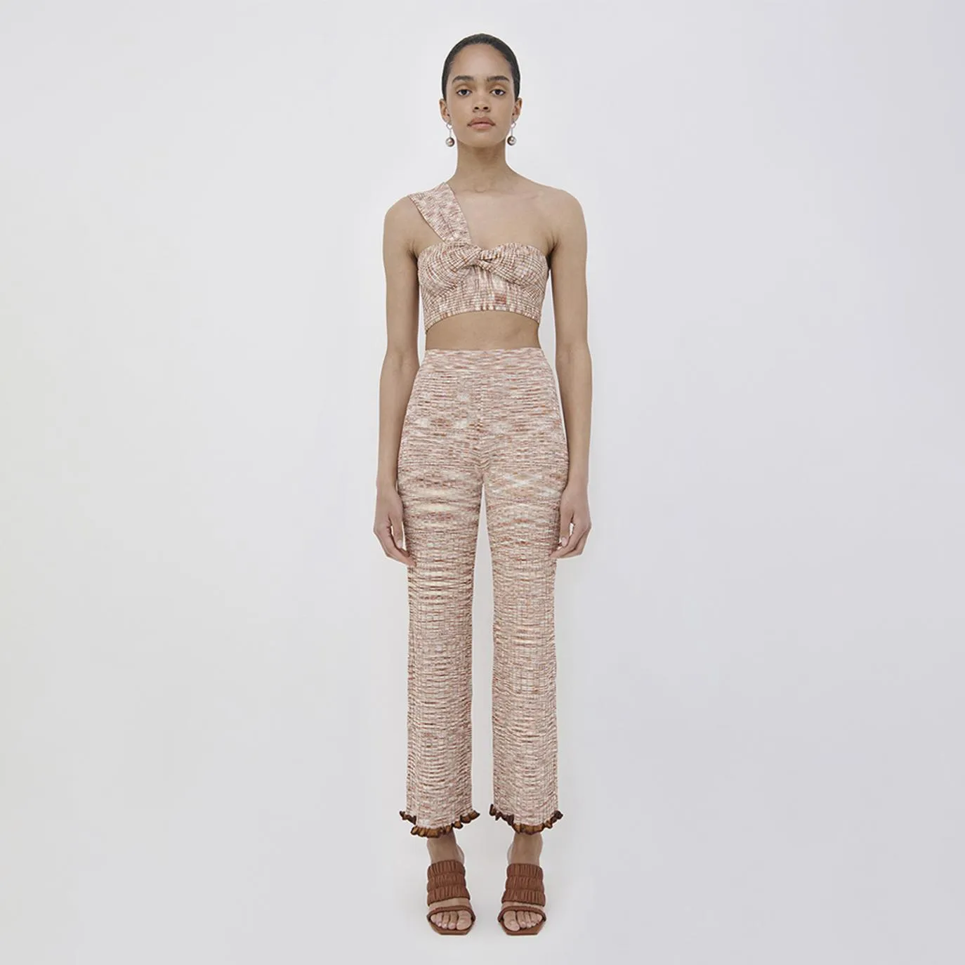Elyssa Space Dye Crop Top sold by Simkhai