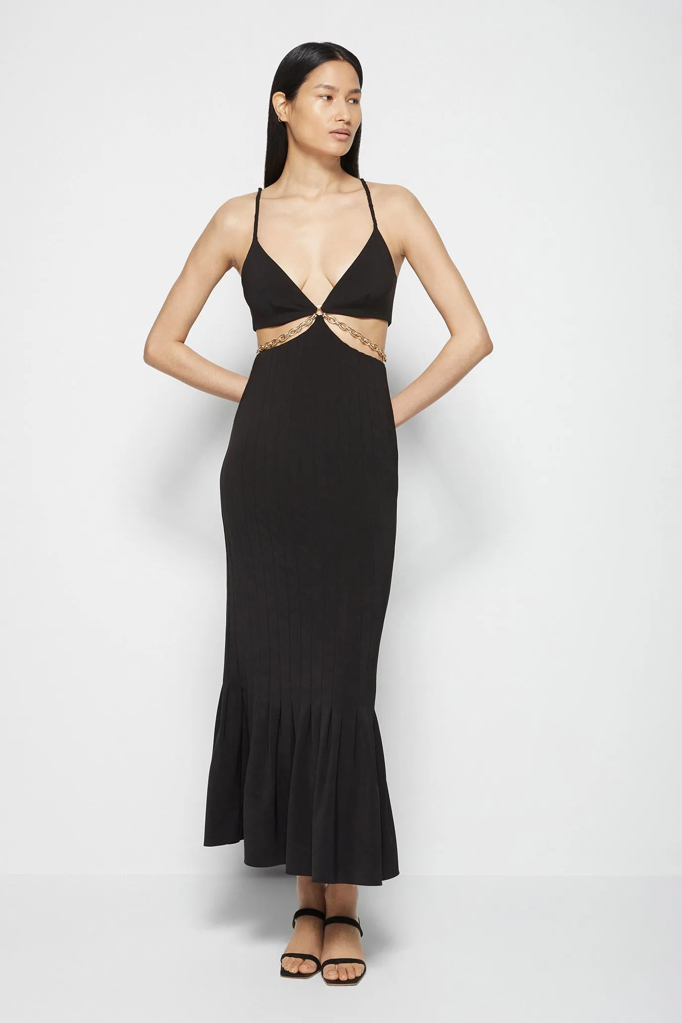 Ayla Eco-Twill Midi Dress sold by Simkhai product image thumbnail 3