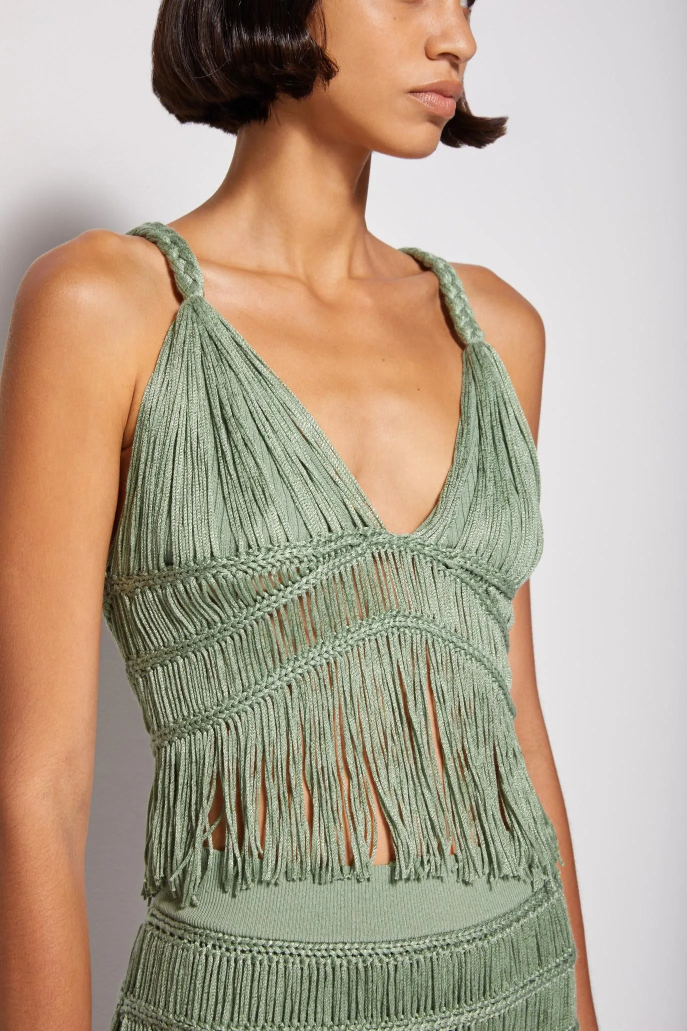 Claudette Macrame Bralette sold by Simkhai product image thumbnail 3
