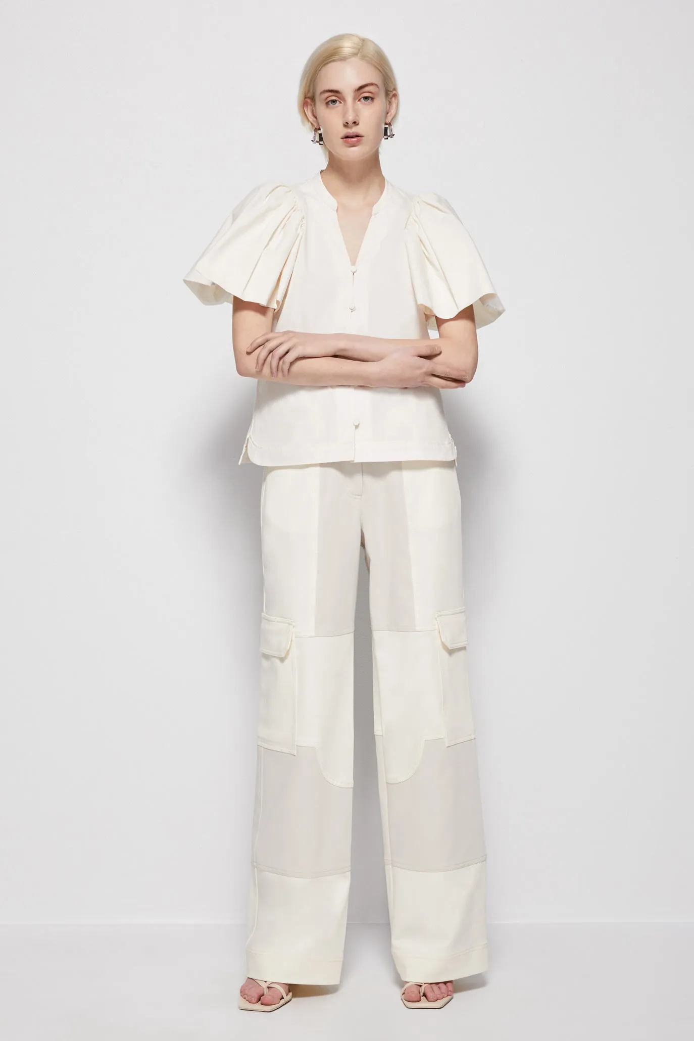 Hallie Poplin Top sold by Simkhai product image thumbnail 2