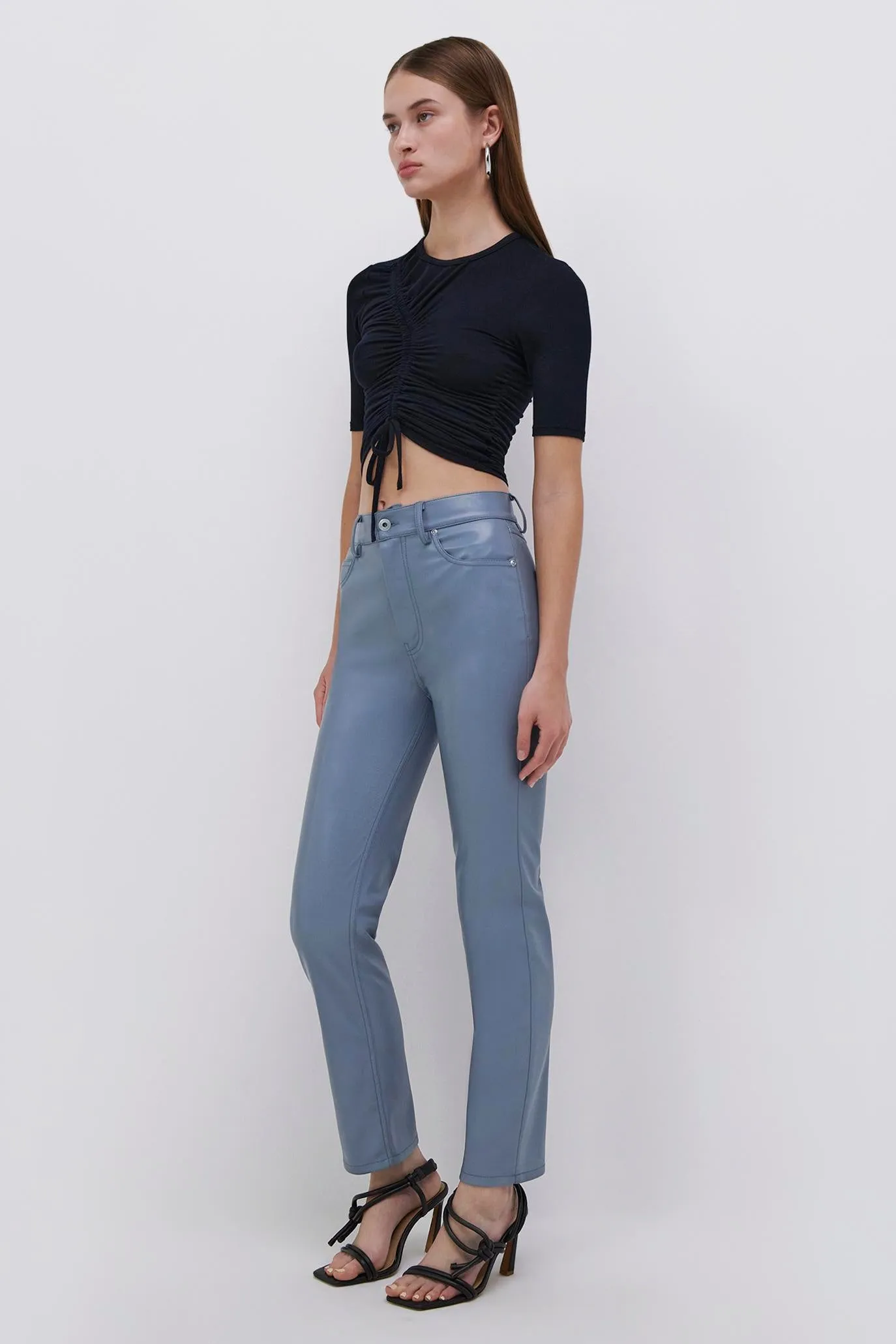 River Eco Vegan Leather Pant sold by Simkhai product image thumbnail 4