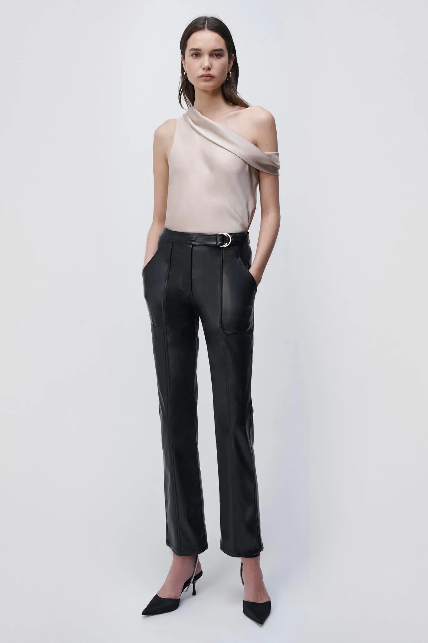 Baxter Vegan Leather Pant sold by Simkhai product image thumbnail 2