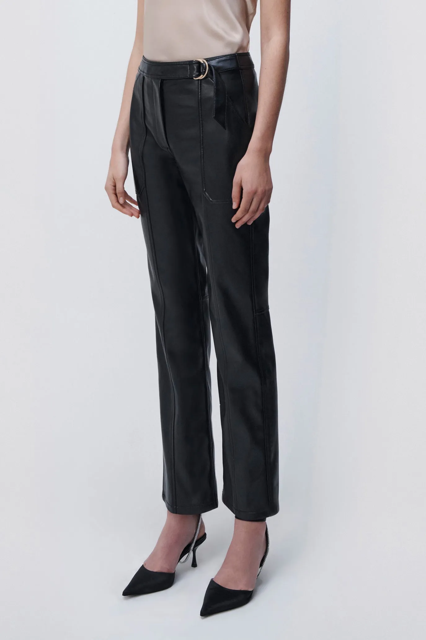 Baxter Vegan Leather Pant sold by Simkhai product image thumbnail 3