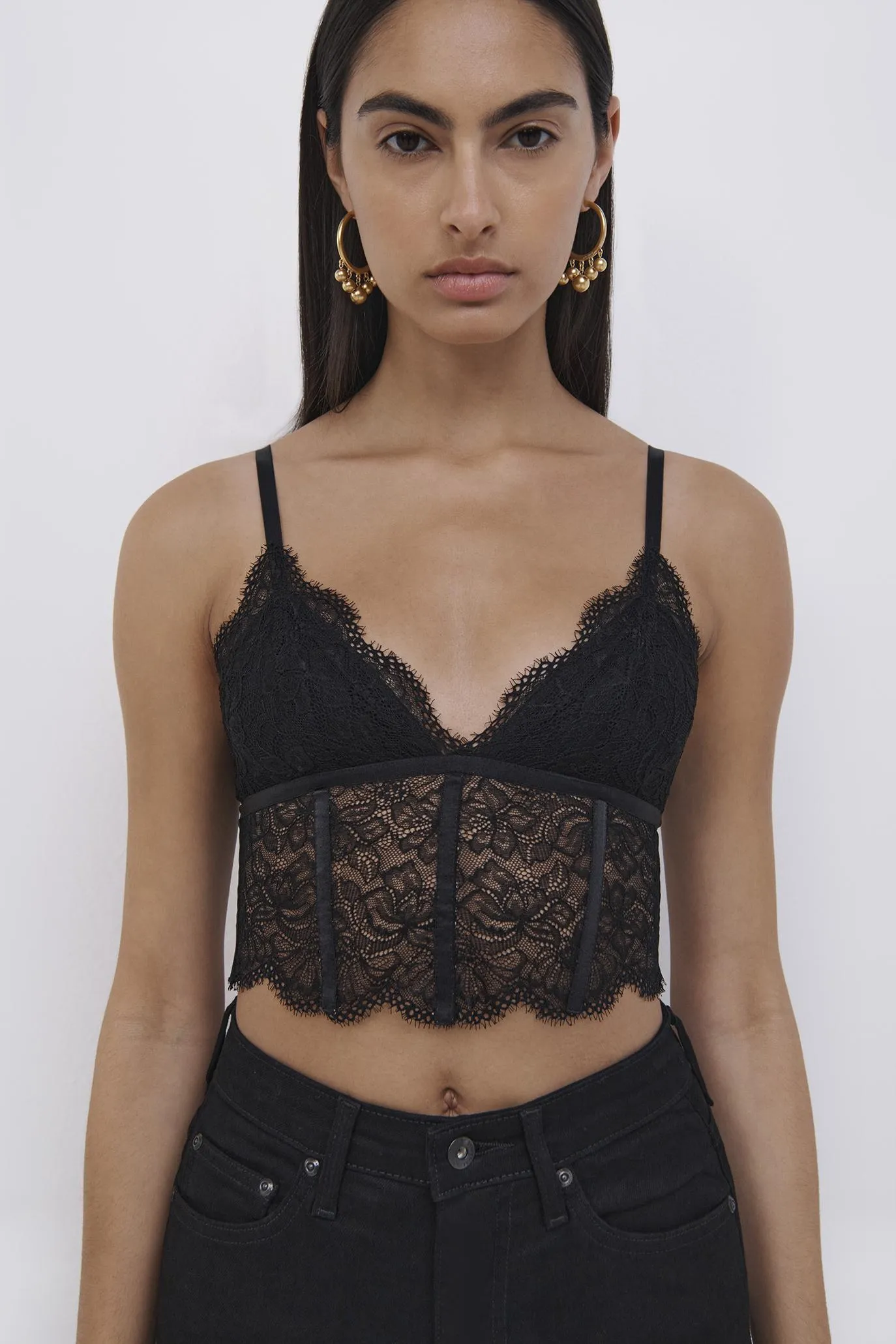 Alicia Lingerie Lace Bustier sold by Simkhai product image thumbnail 3