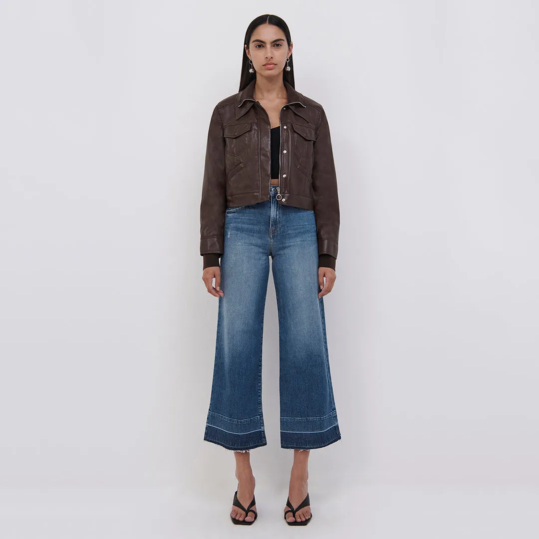 Becka Vegan Leather Jacket sold by Simkhai