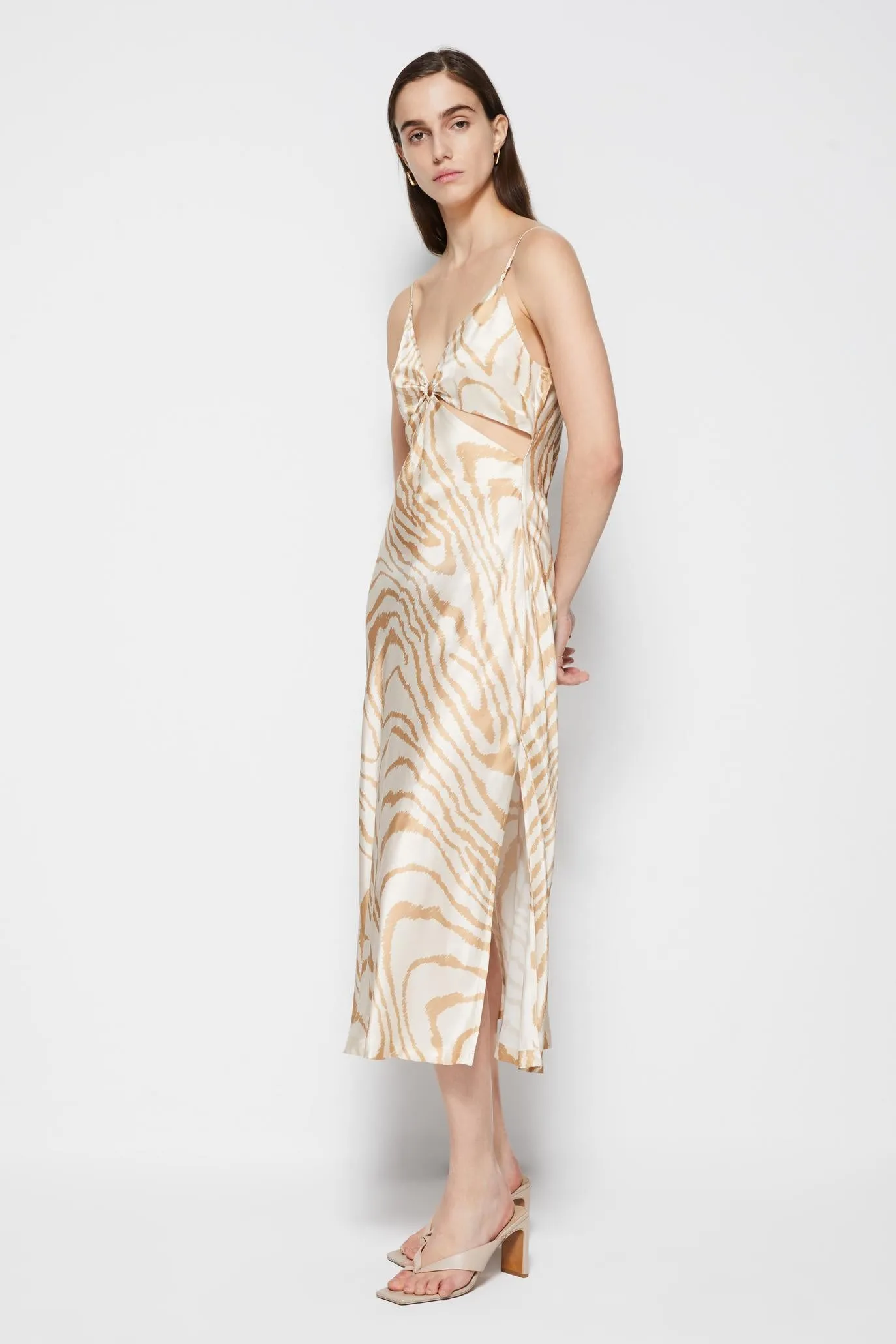 Eliza Essential Slip Dress sold by Simkhai product image thumbnail 3
