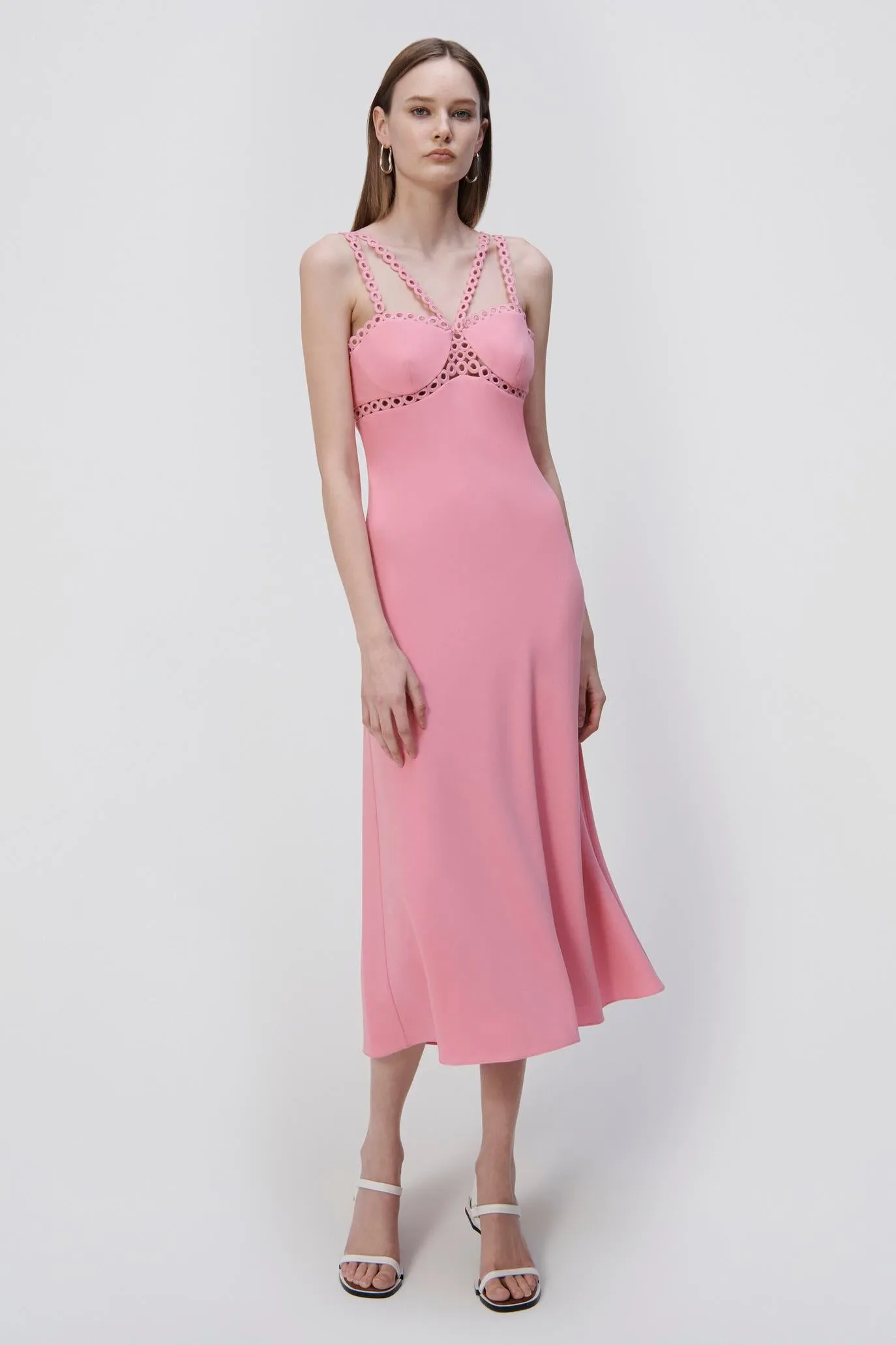 Sevilla Crochet Ring Midi Dress sold by Simkhai product image thumbnail 2