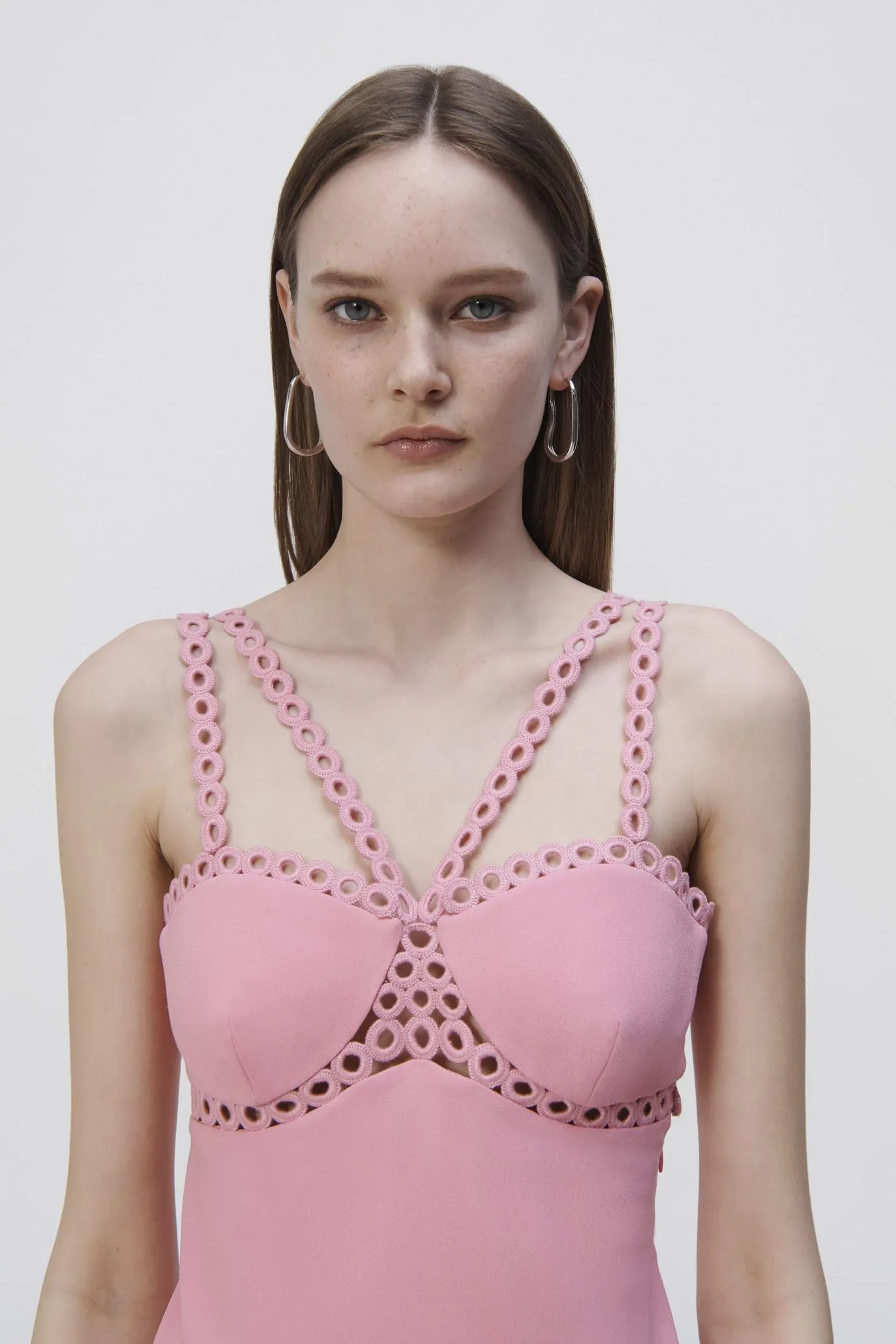 Sevilla Crochet Ring Midi Dress sold by Simkhai product image thumbnail 3