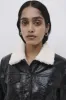 Matteo Vegan Leather Moto Jacket sold by Simkhai