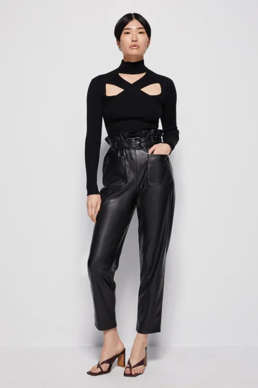 Renata Vegan Leather Pant sold by Simkhai