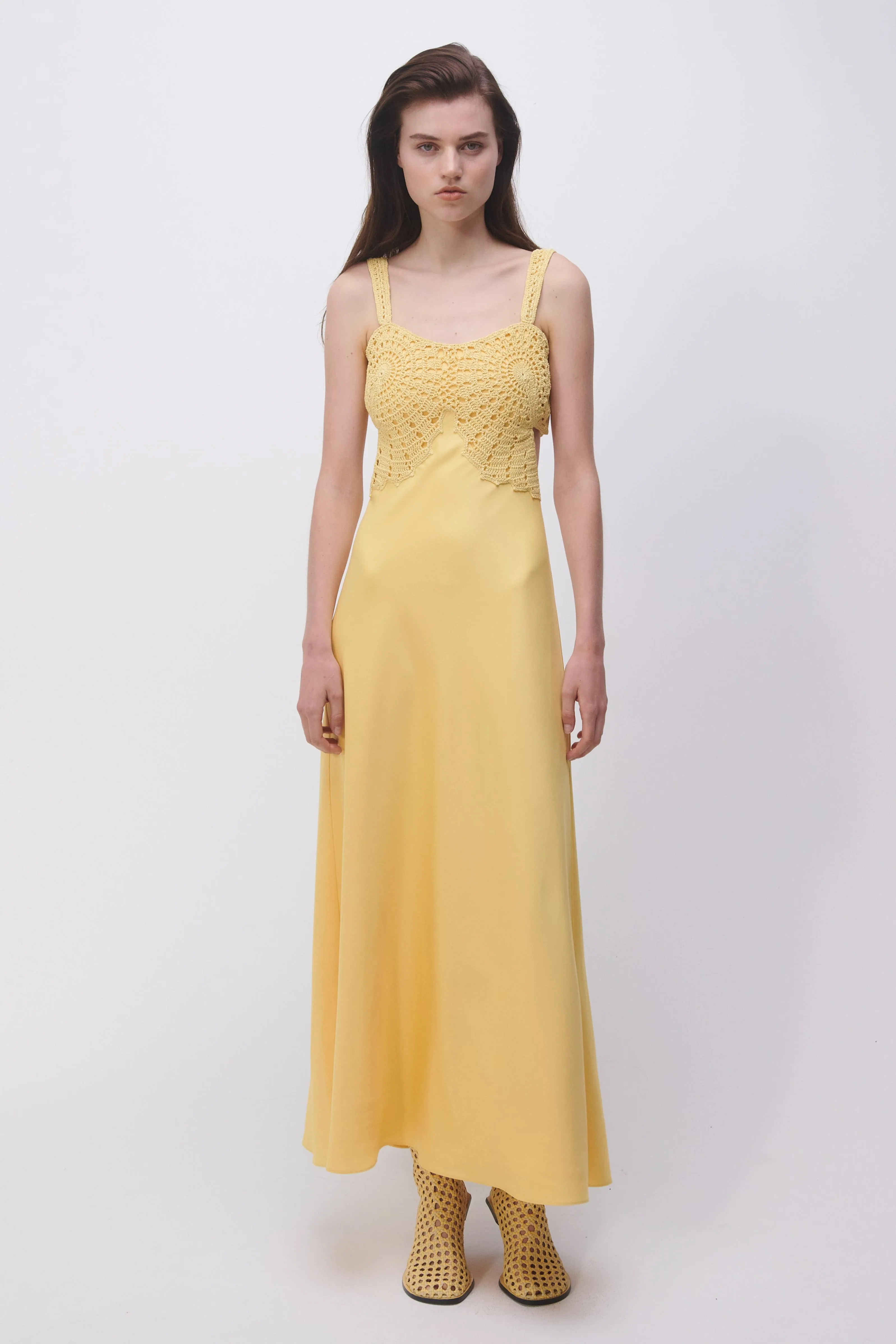 Roberta Fossil Crochet Dress sold by Simkhai product image thumbnail 2