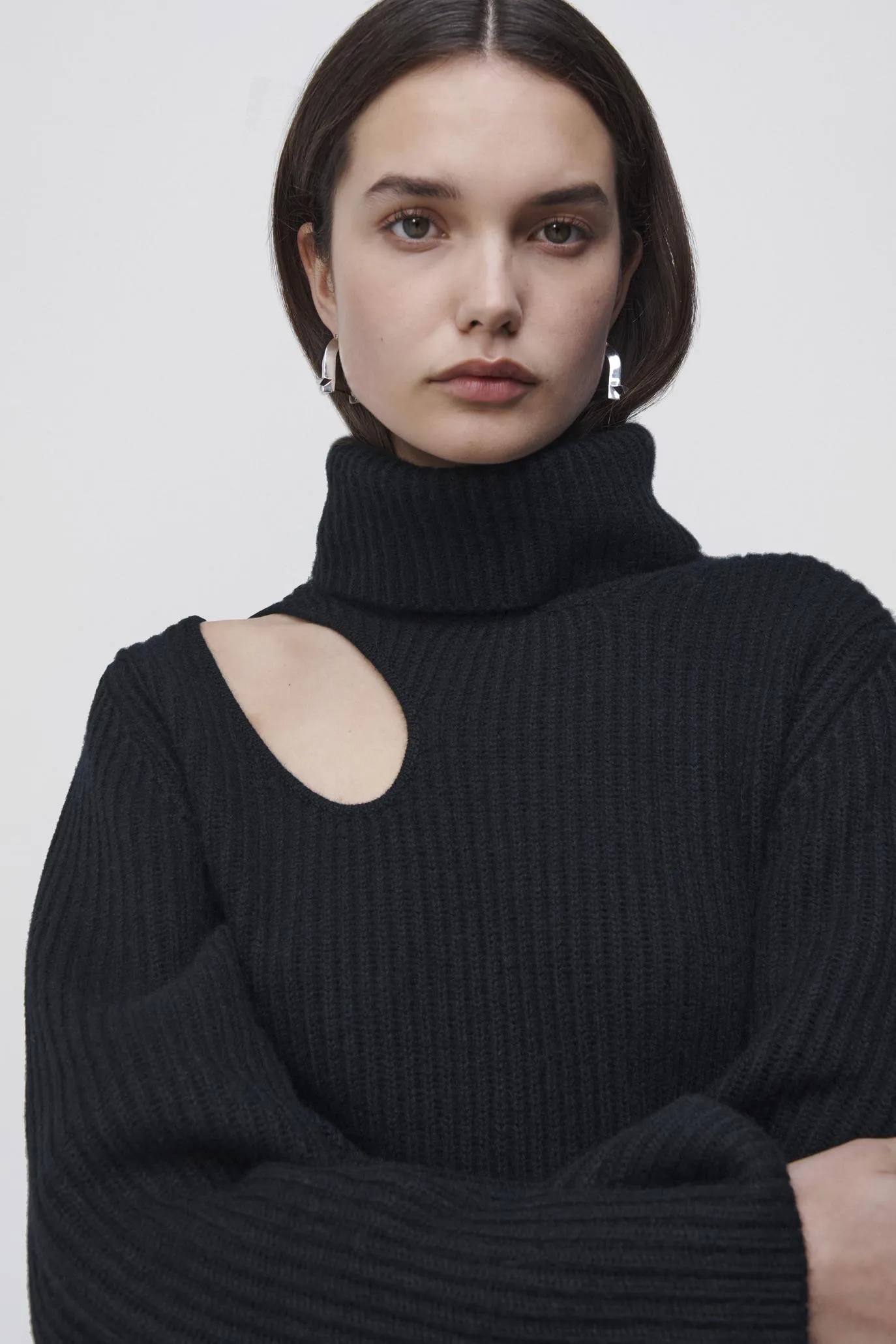 Dustin Recycled Cashmere Turtleneck Pullover sold by Simkhai product image thumbnail 2
