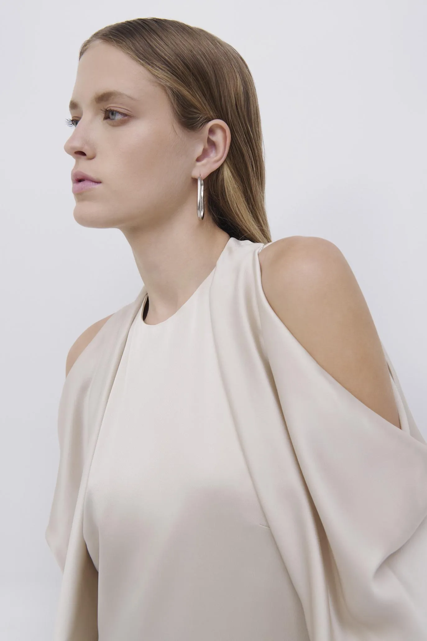 Caitlyn Draped Off Shoulder Gown sold by Simkhai product image thumbnail 4