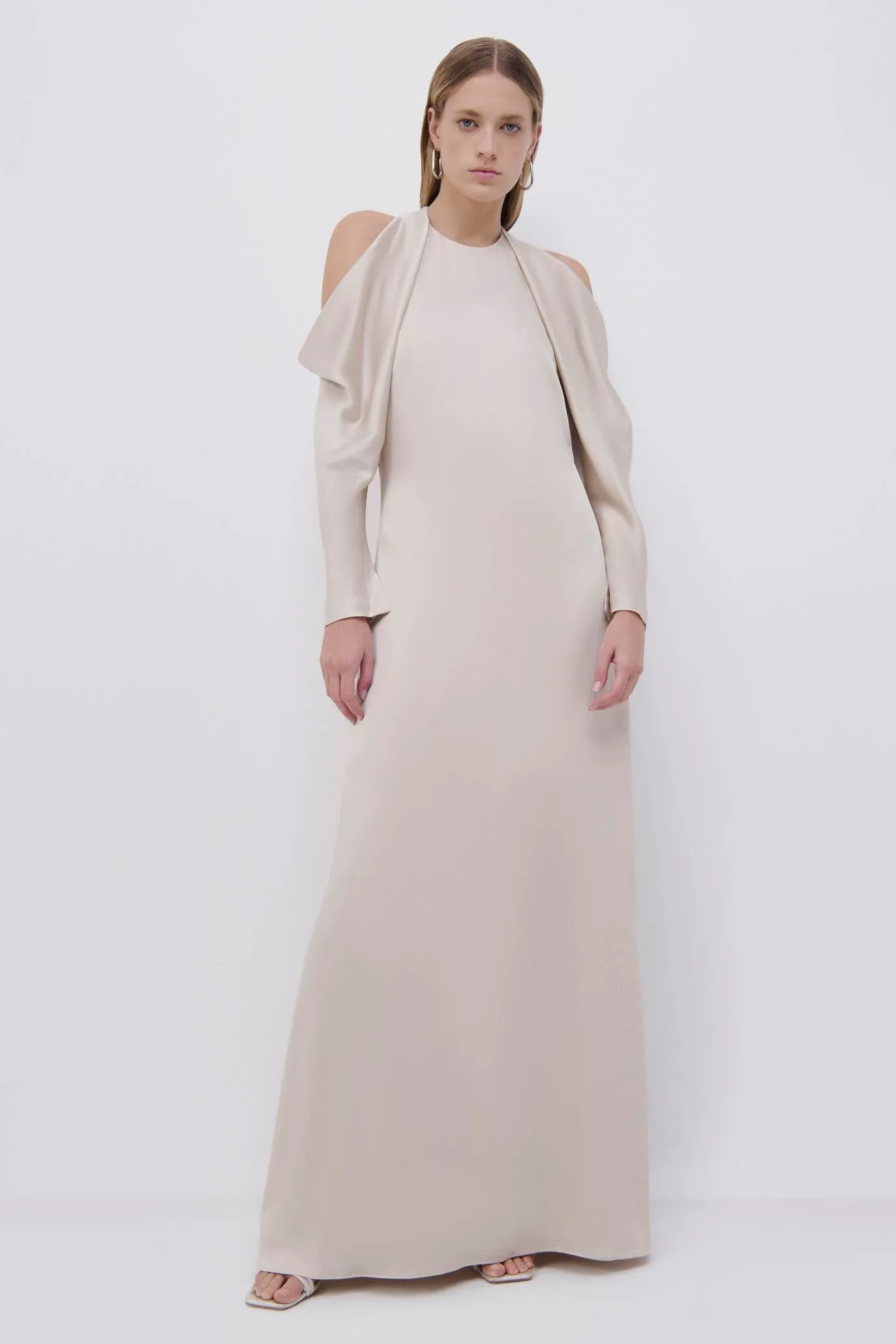 Caitlyn Draped Off Shoulder Gown sold by Simkhai product image thumbnail 2