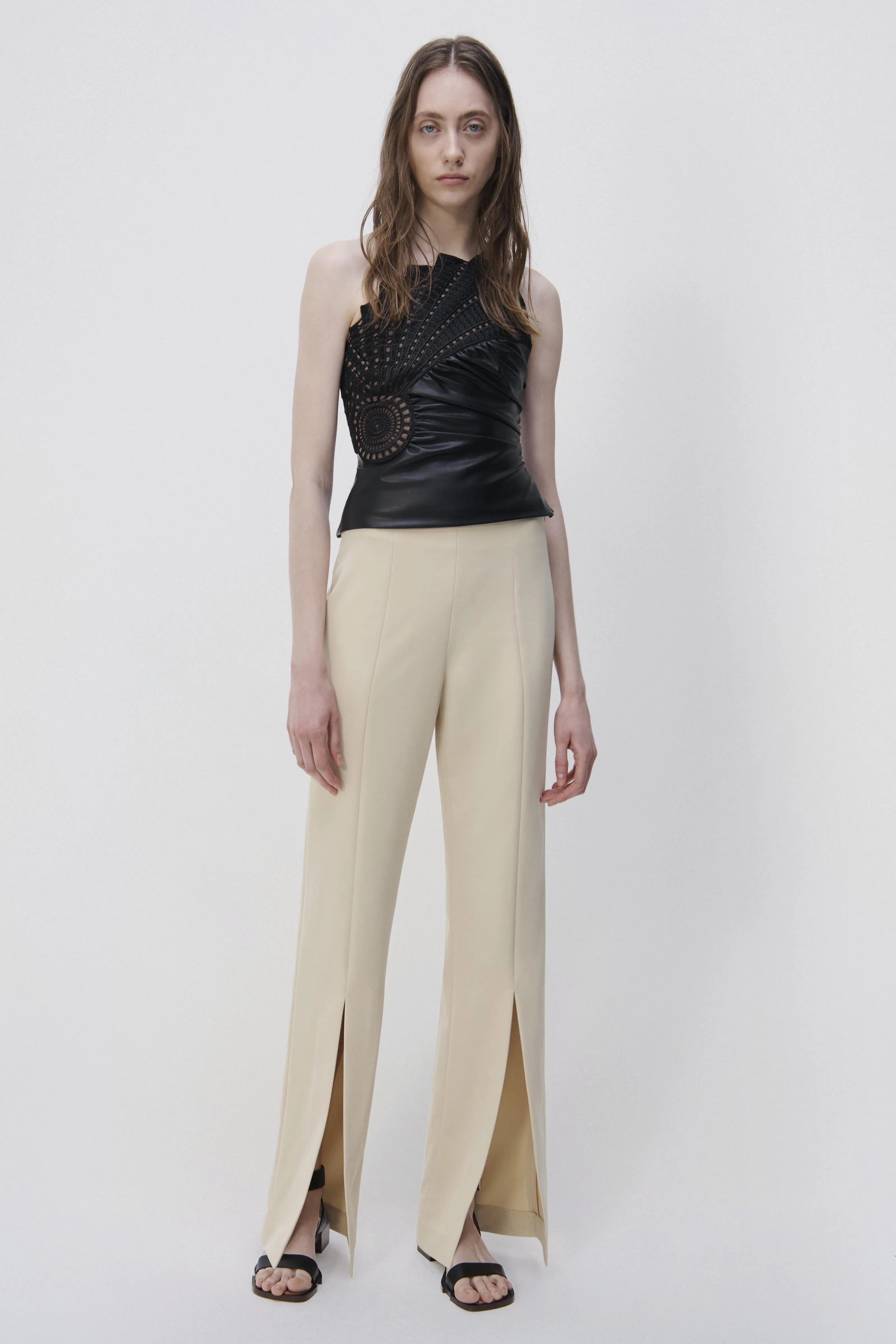 Abolene Fossil Guipure Top sold by Simkhai product image thumbnail 4