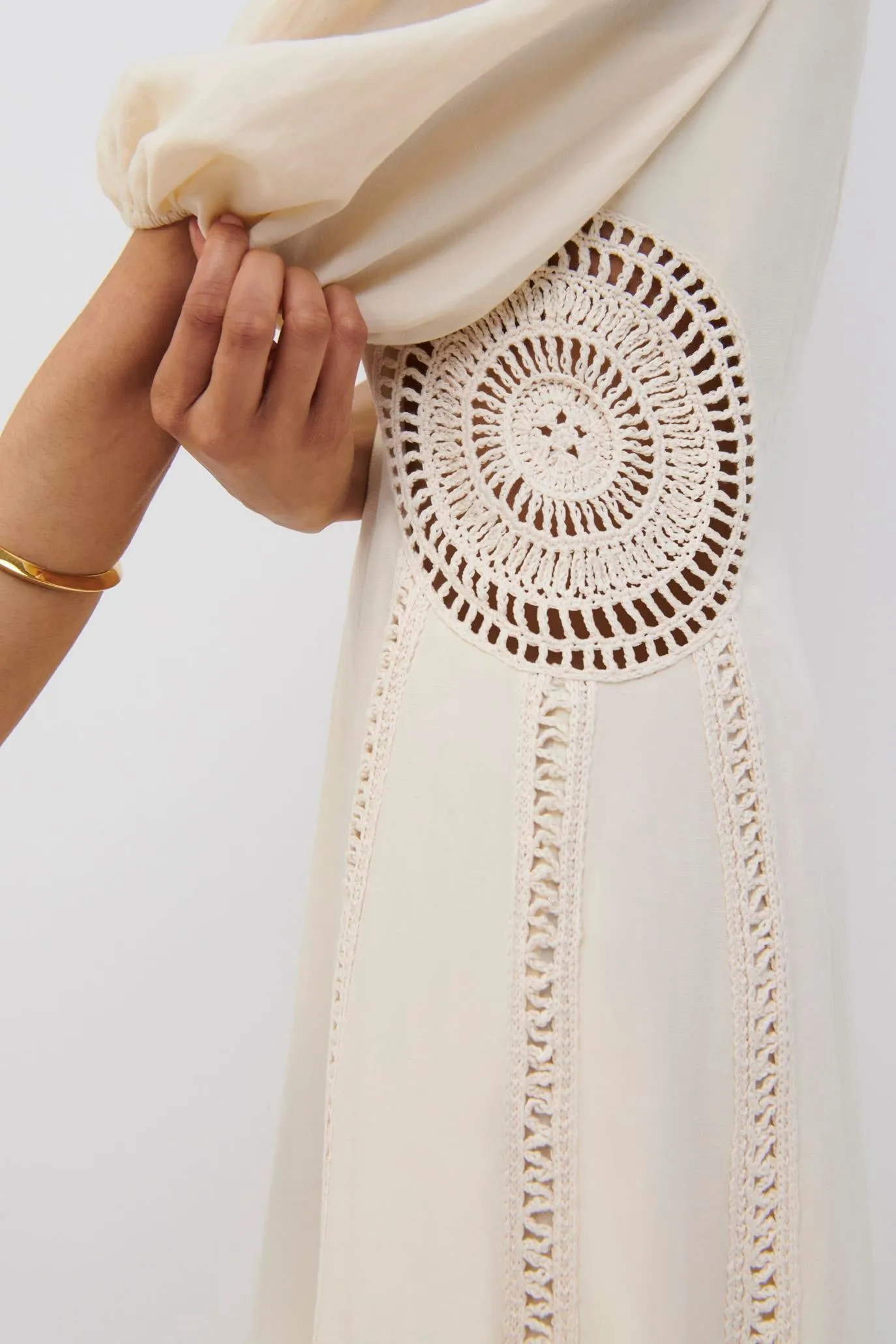 Rider Crochet Midi Dress sold by Simkhai product image thumbnail 3