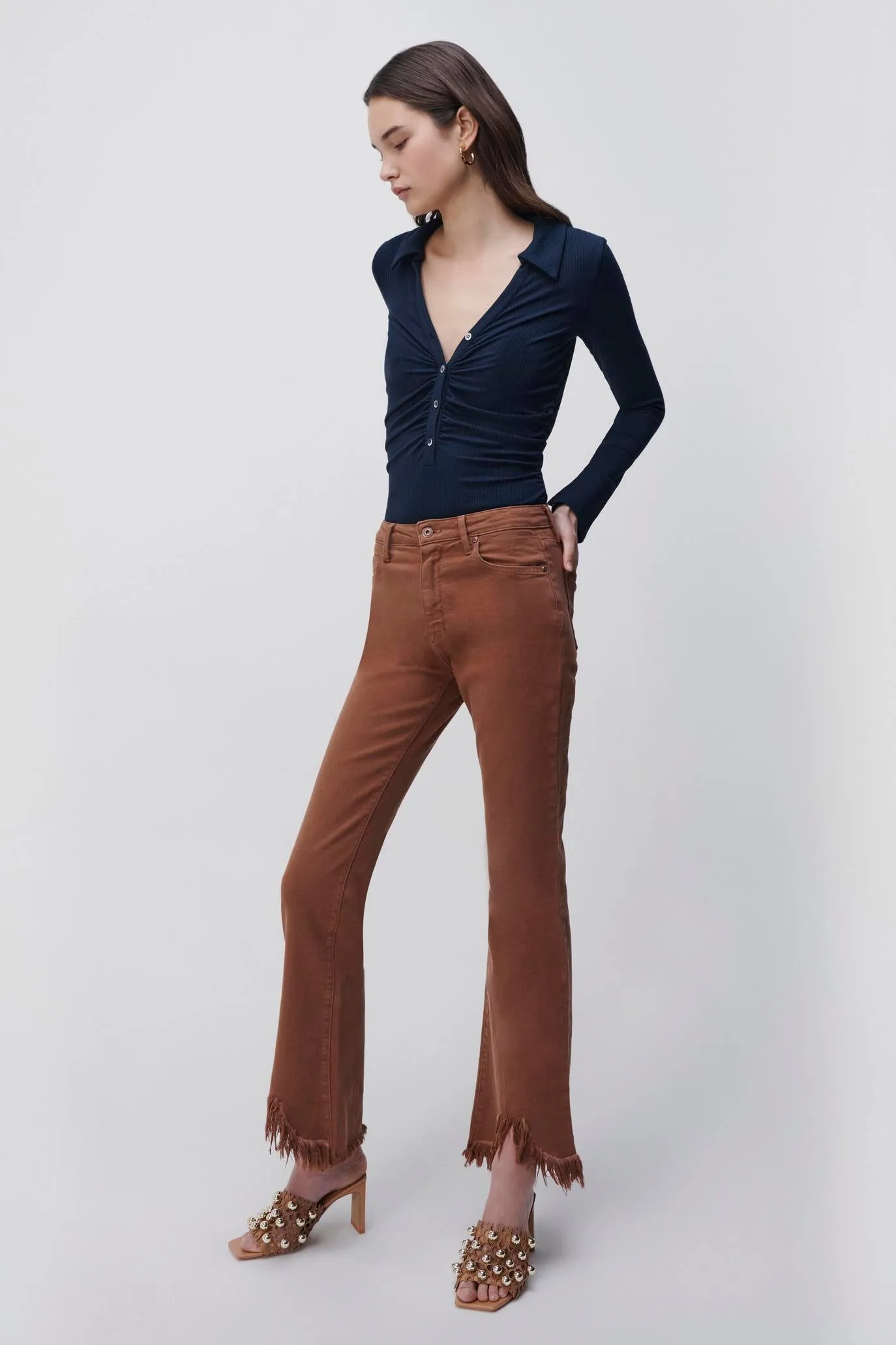 Allen Shaping Rib Bodysuit sold by Simkhai product image thumbnail 4