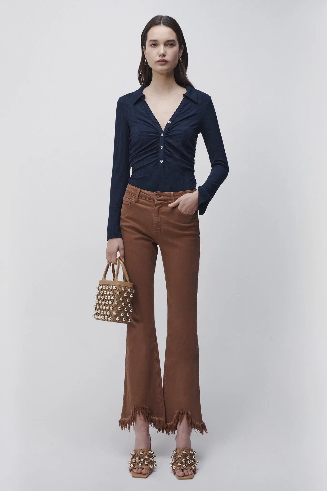 Allen Shaping Rib Bodysuit sold by Simkhai product image thumbnail 3